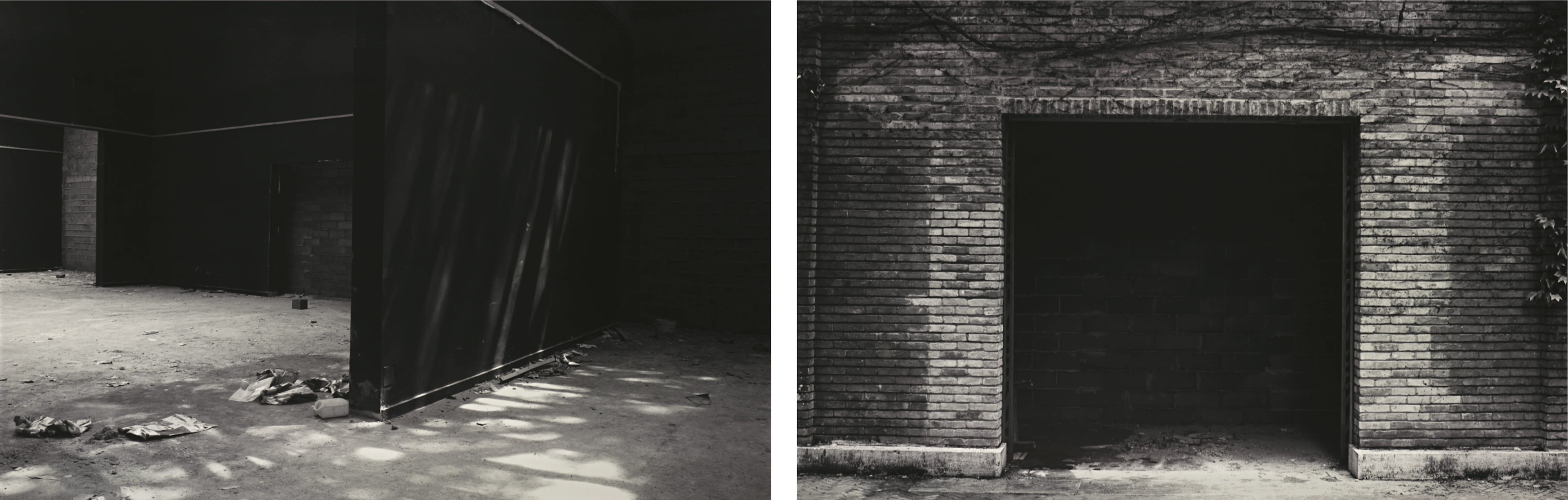 Wall enclosing a space (Spanish pavilion, Venice Biennial, Venice, Italy), 2003 – Santiago Sierra