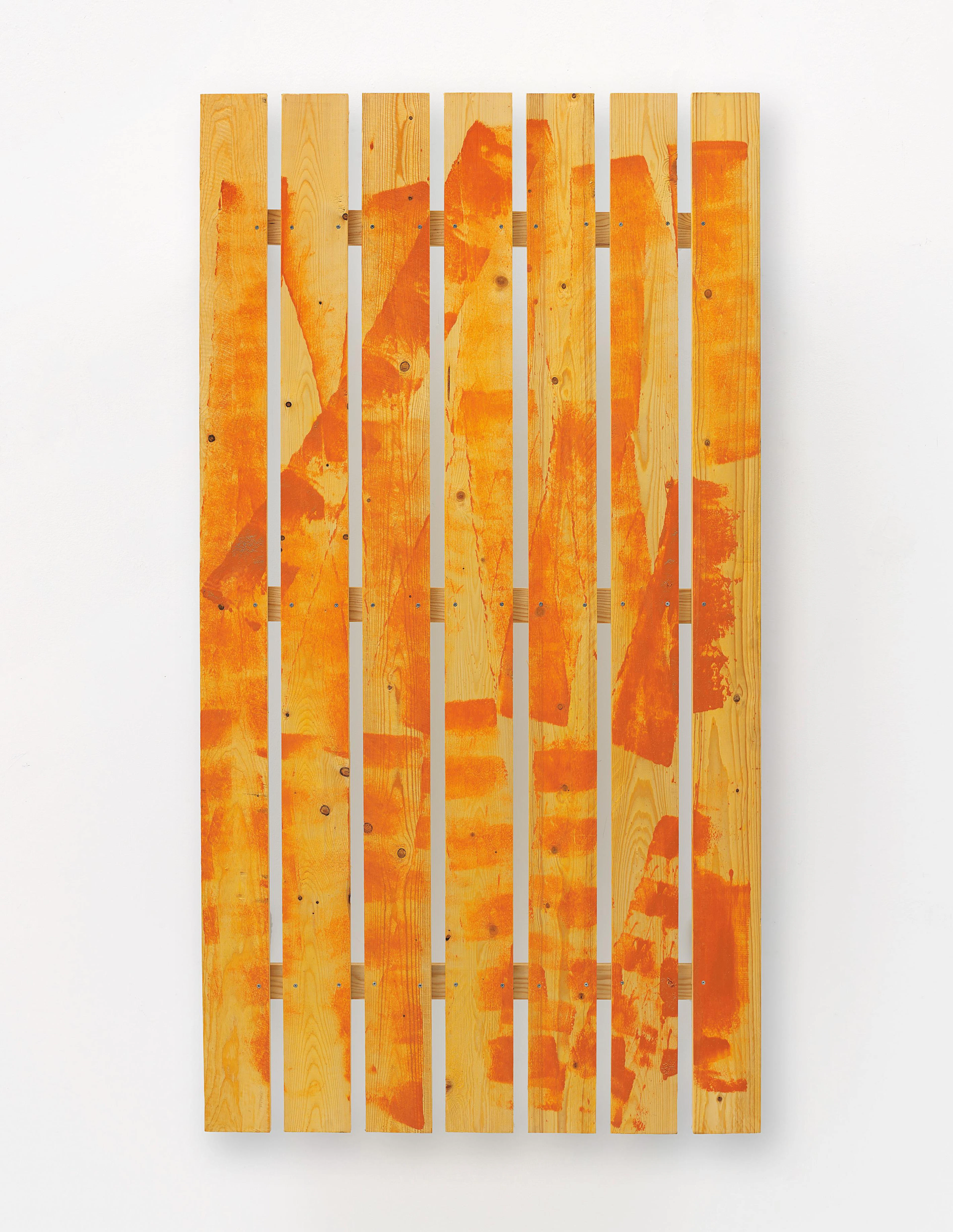Untitled (L C Garden Painting No. 8), 2014 – Fredrik Værslev