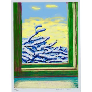 David Hockney - My Window: No. 610, 23rd December 201