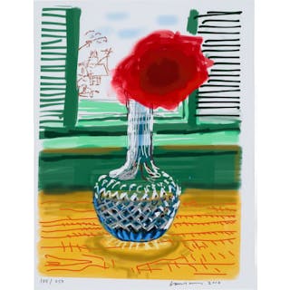 David Hockney - My Window: No. 281, 23rd July 201