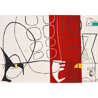 Le Corbusier - Jeux (Games), from Cortège (Procession) (W. 95)