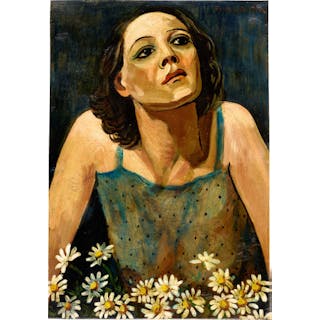 Untitled (Femme et Fleurs) - Francis Picabia