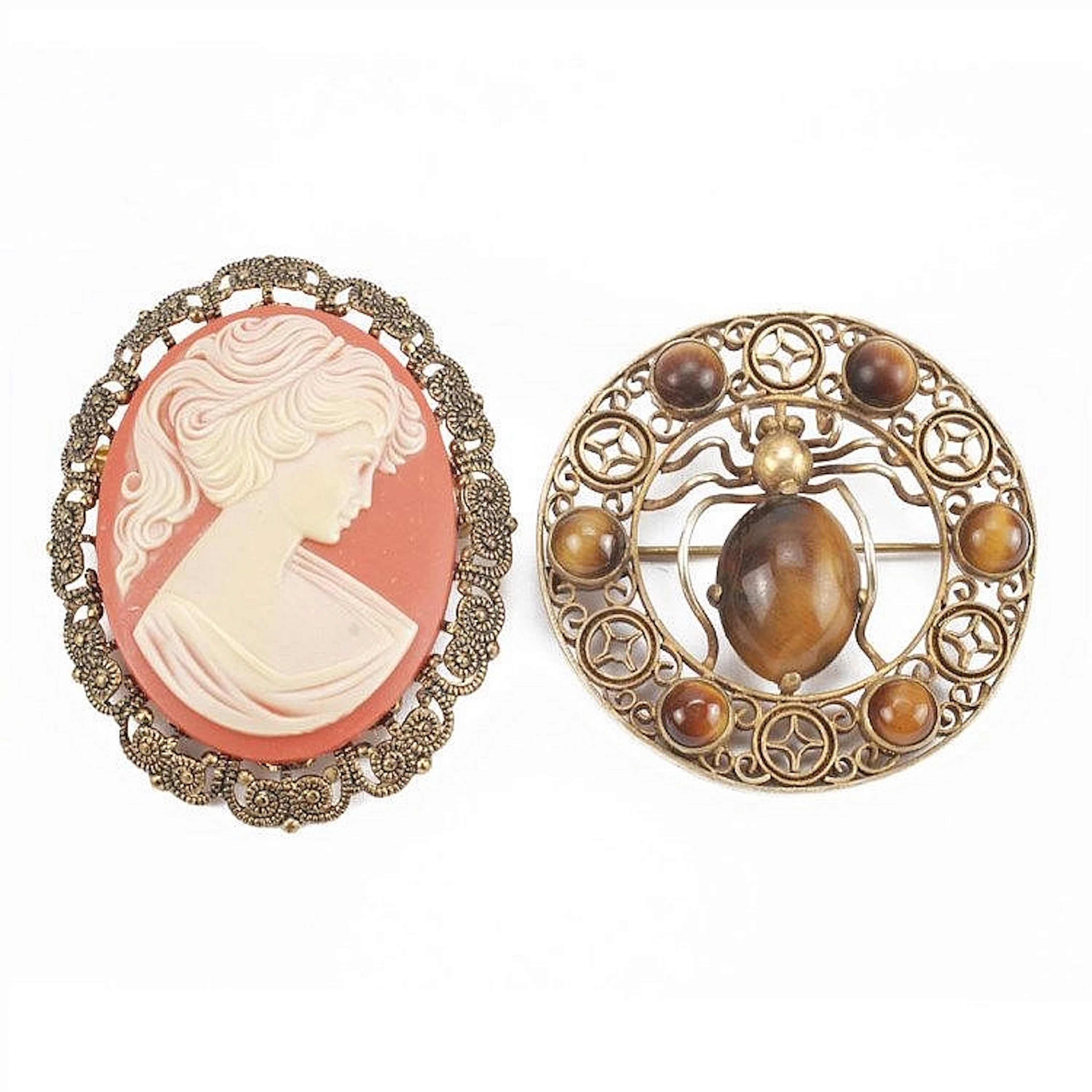 LOTE DE DOS BROCHES