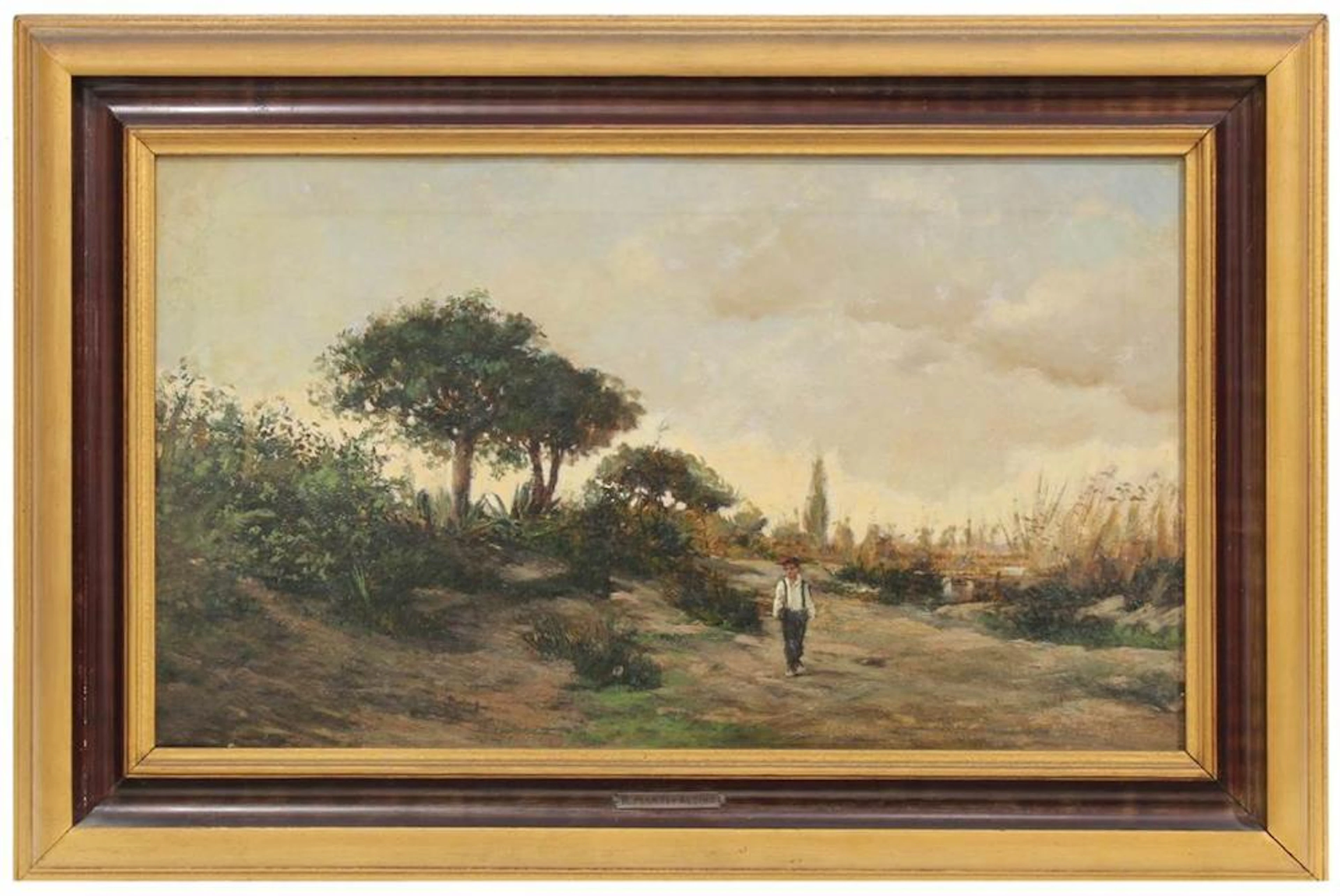 RAMÓN MARTÍ ALSINA (1826-1894). "LANDSCAPE".