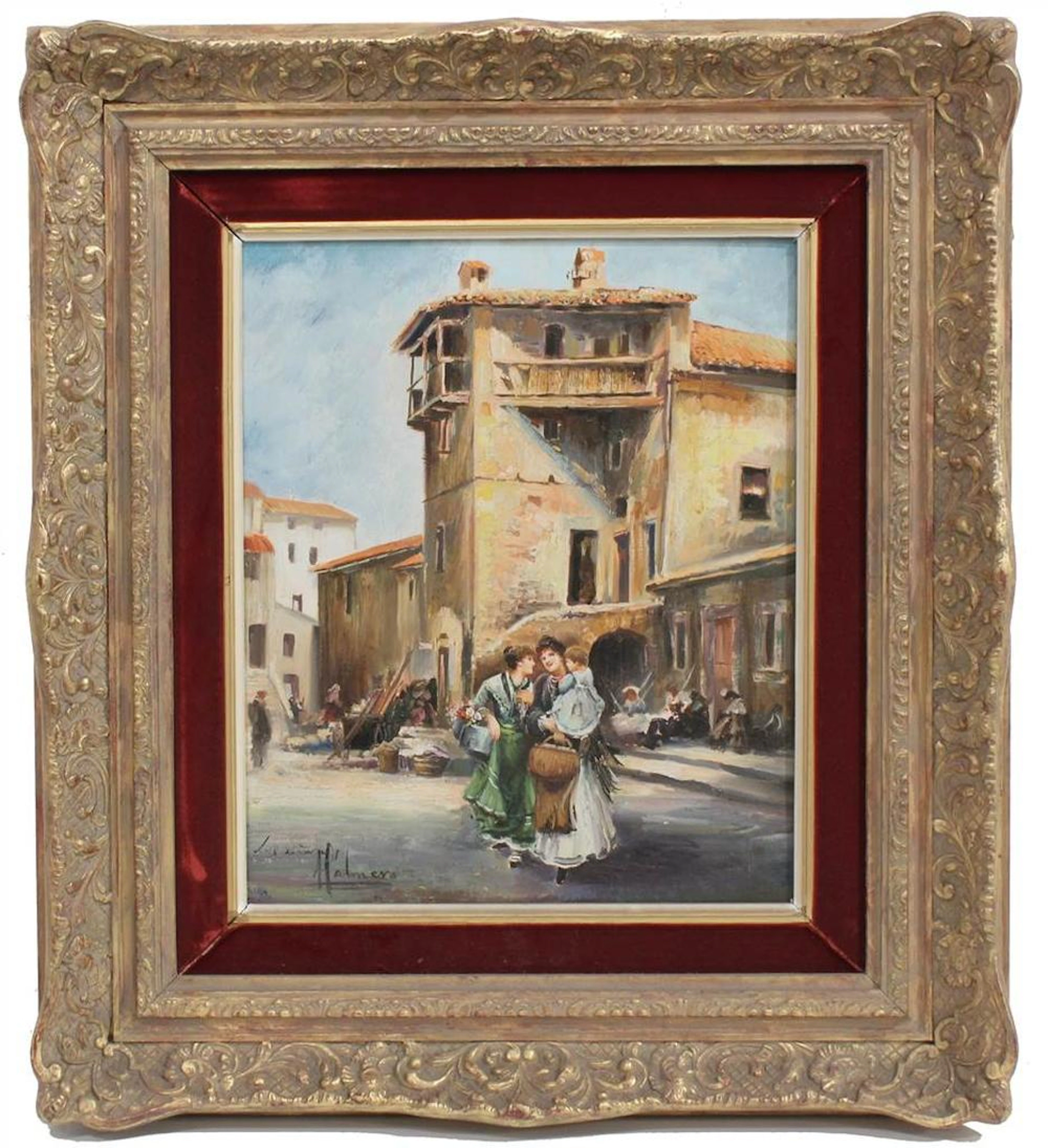 ALFREDO PALMERO DE GREGORIO, "MAESTRO PALMERO" (1901-1991). "THE NANNIES".