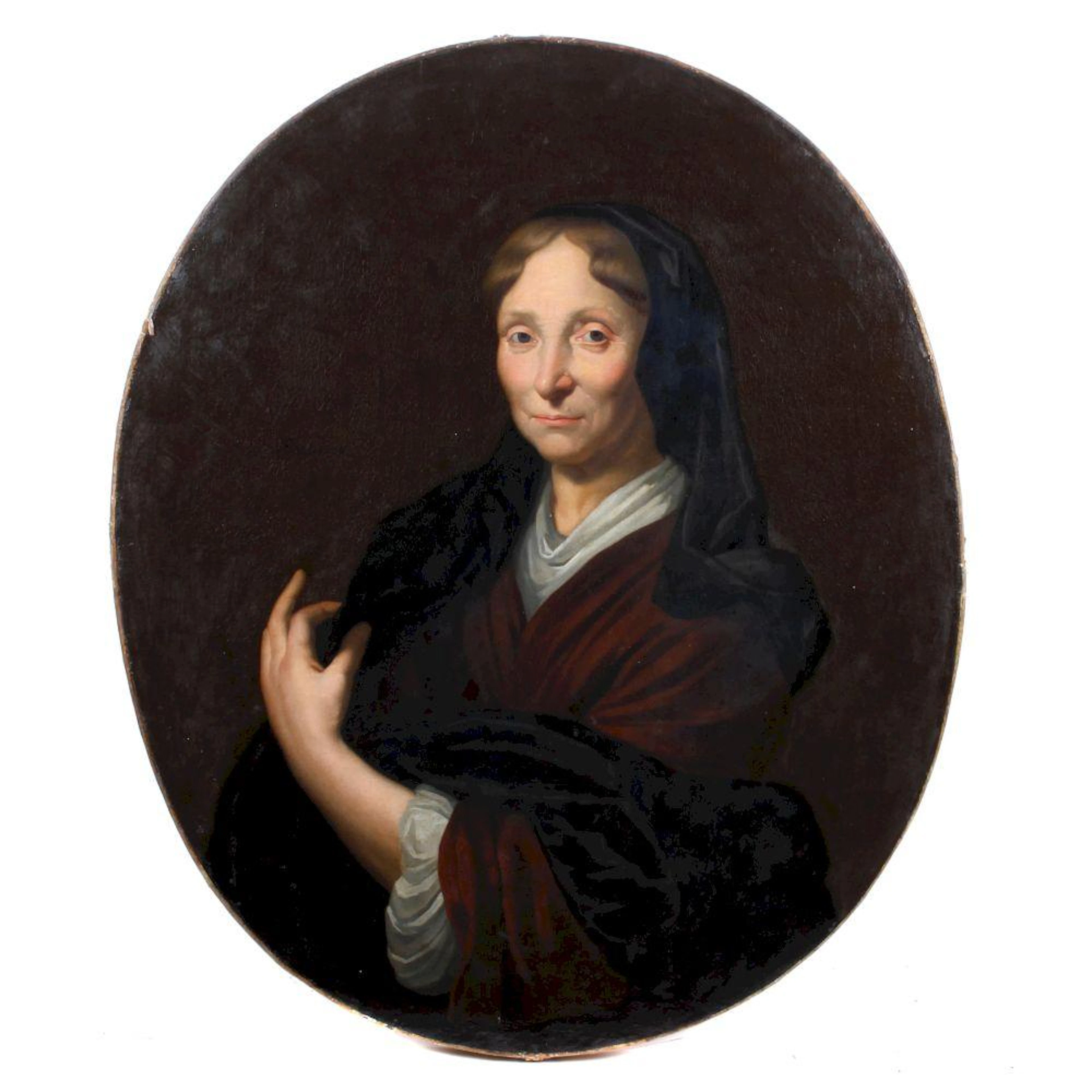 FRENCH OR DUTCH SCHOOL, LATE 17TH CENTURY. "FEMALE PORTRAIT".