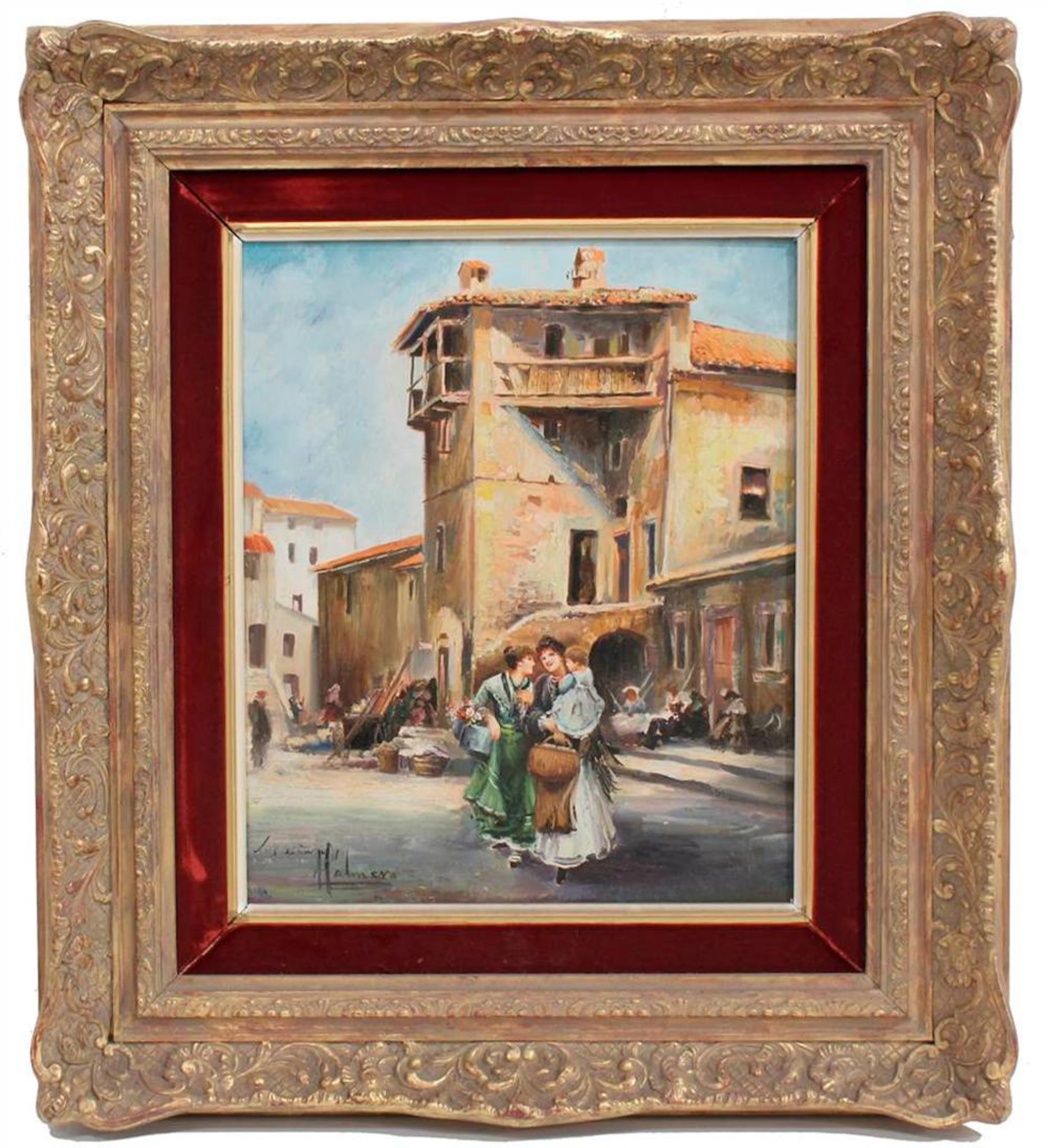 ALFREDO PALMERO DE GREGORIO, "MAESTRO PALMERO" (1901-1991). "THE NANNIES".