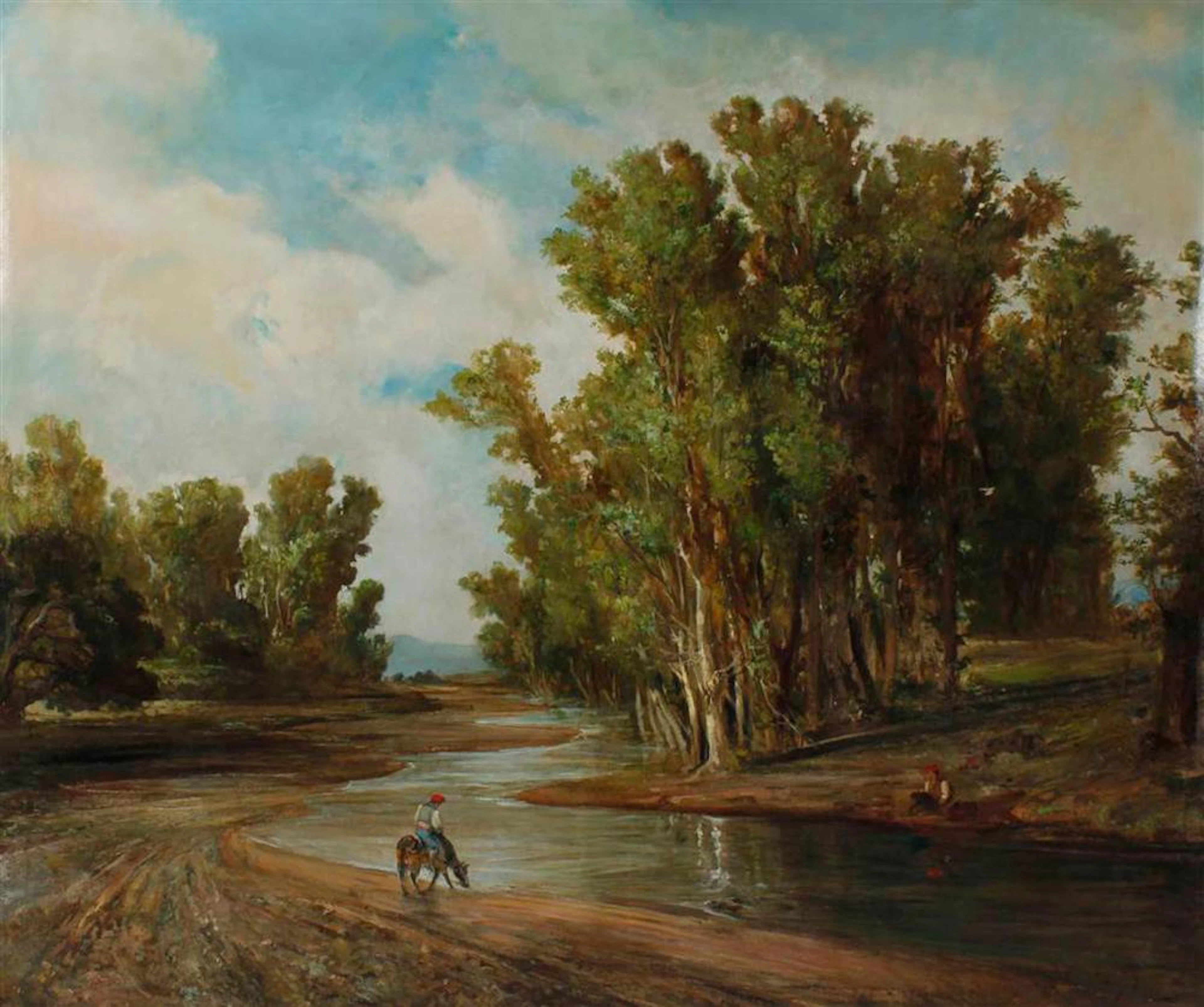 RAMÓN MARTÍ ALSINA (1826-1894). "RIERA".