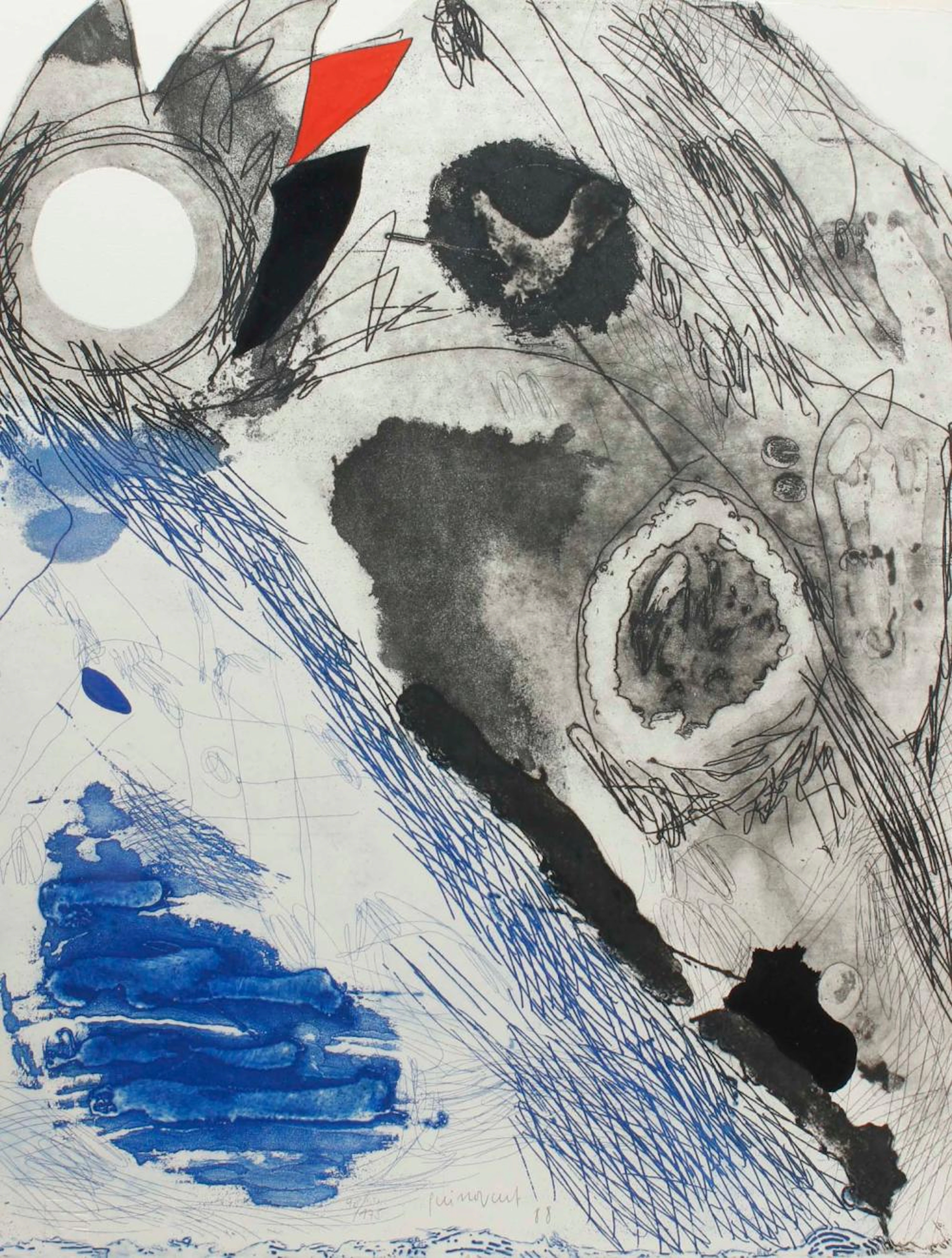 JOSEP GUINOVART (1927-2007). "UNTITLED", 1988.
