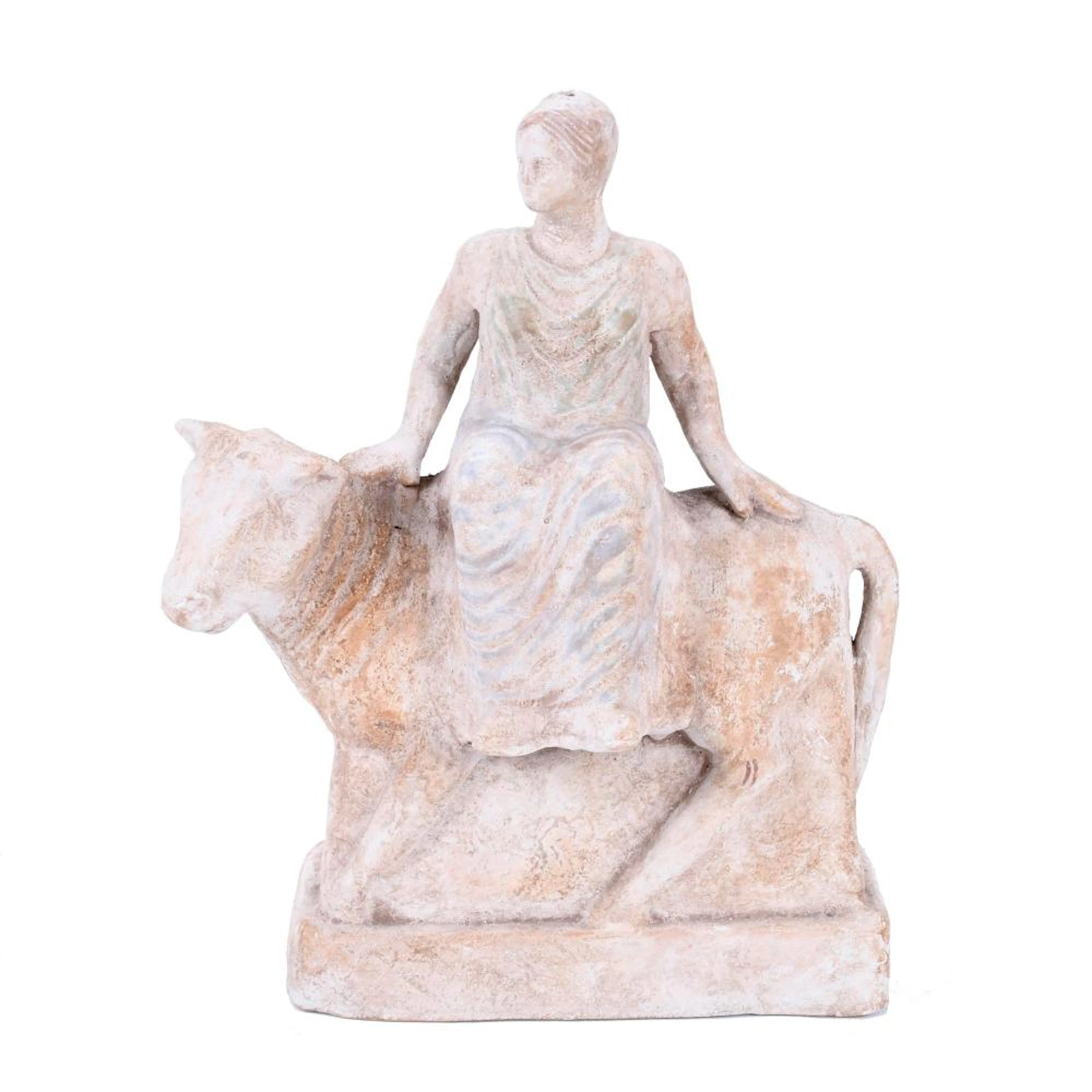 AFTER THE MODEL OF THE GREEK TANAGRA STATUETTES FROM THE LATE 4TH CENTURY BC
