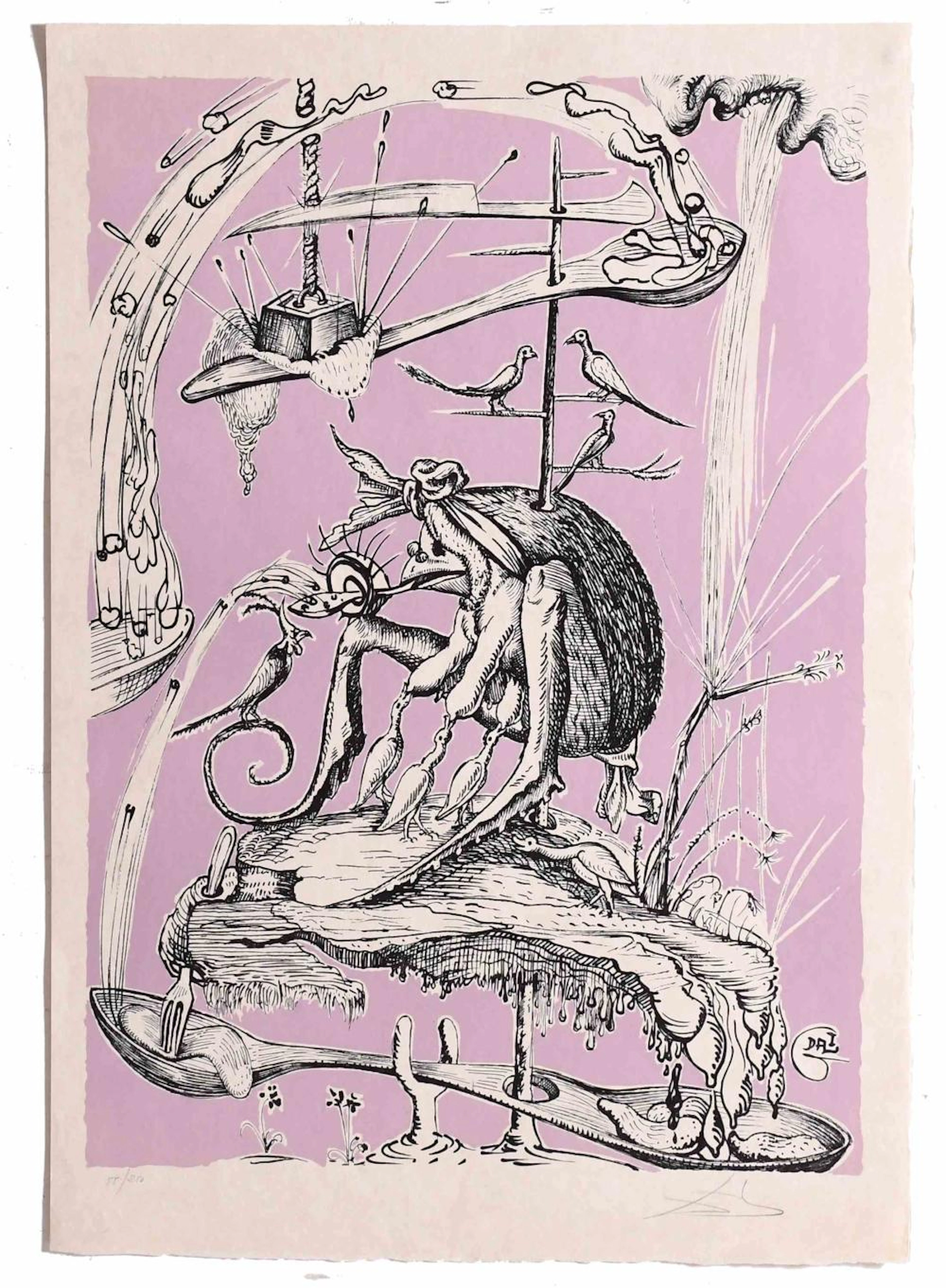 SALVADOR DALÍ I DOMÈNECH (1904-1989). "LOS EXCESOS DE PANTAGRUEL".