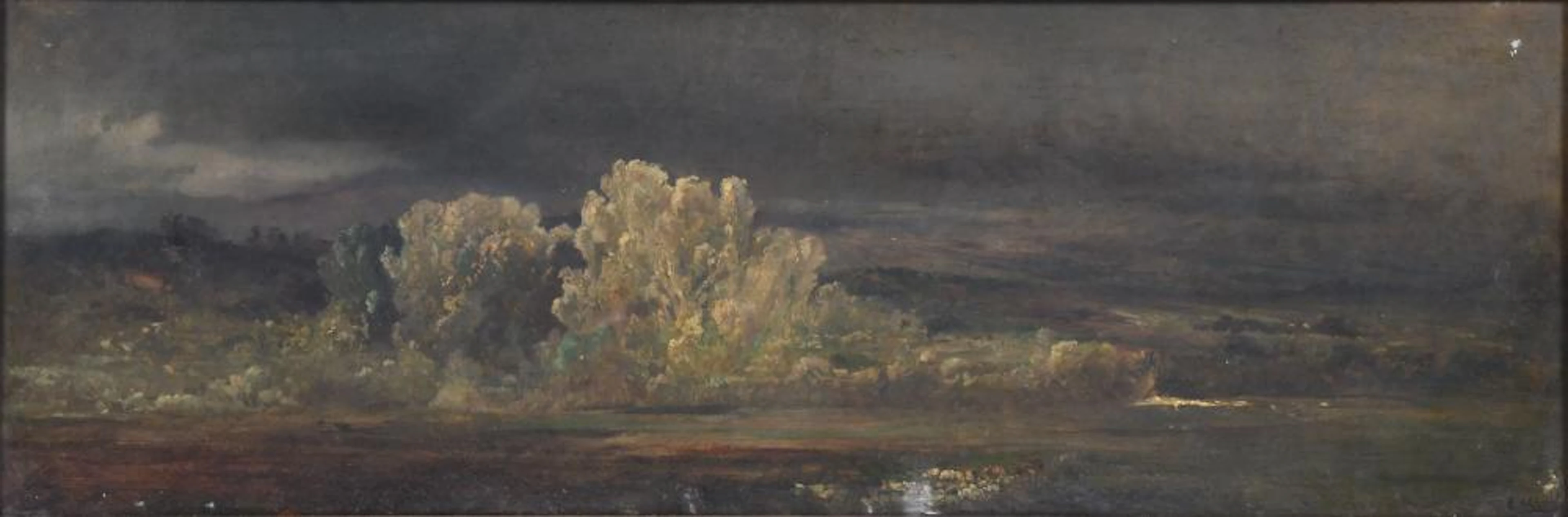 RAMÓN MARTÍ ALSINA (1826-1894). "LANDSCAPE".