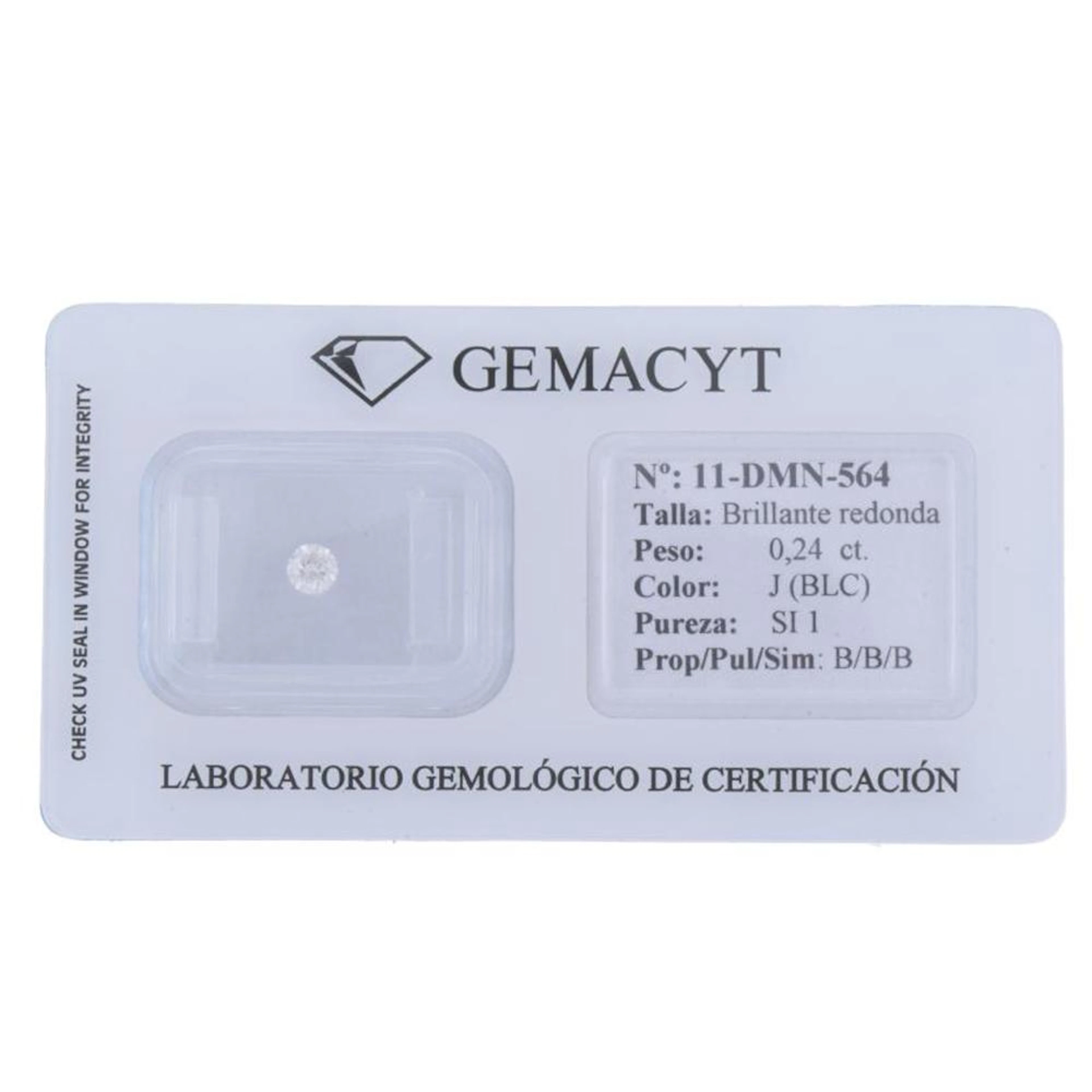 DIAMOND OF 0.24 CT.