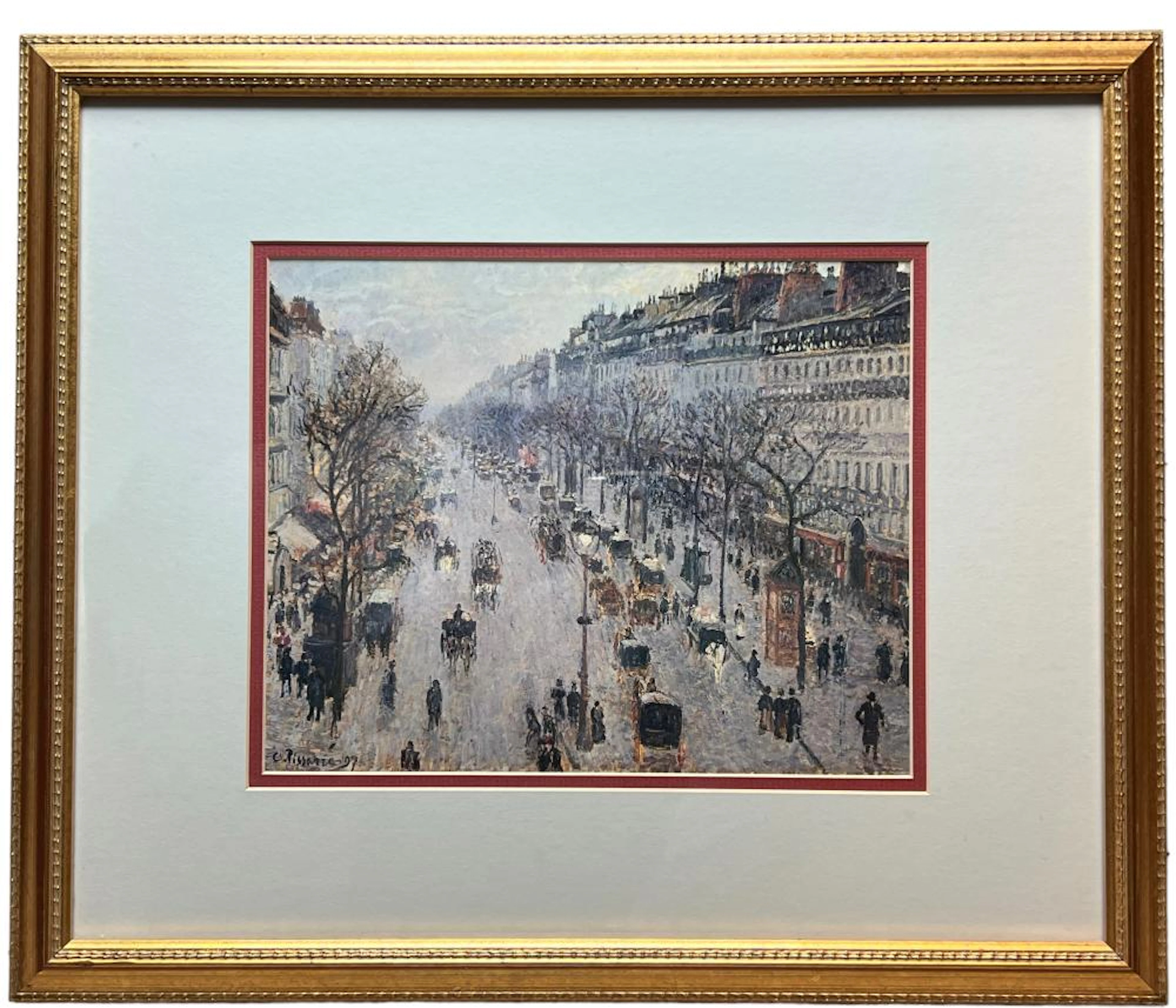CAMILLE PISSARRO (FRENCH 1830-1903 ) THE BOULEVARD