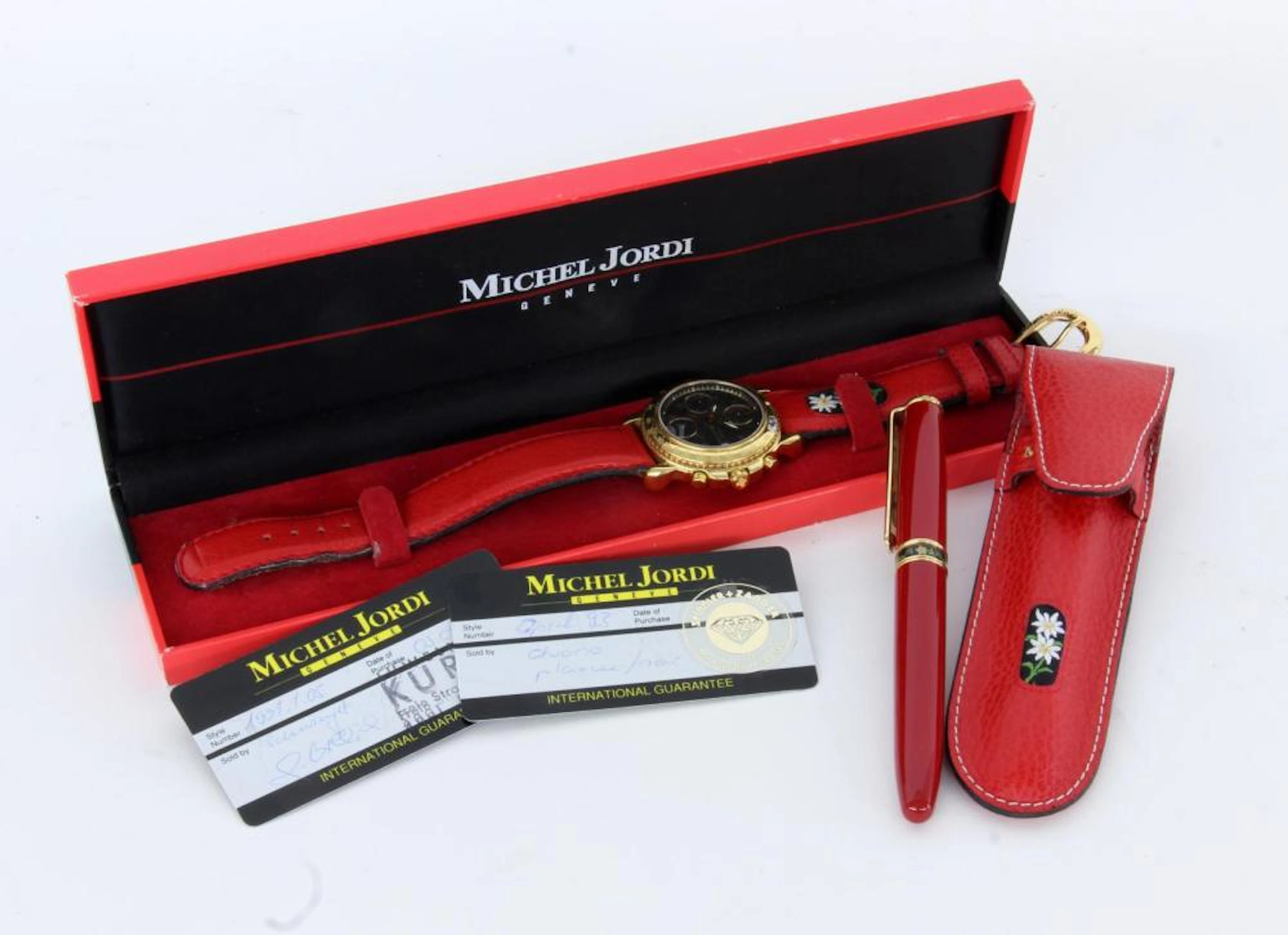 A MICHEL JORDI GENTLEMEN'S WRISTWATCH