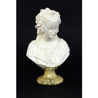 A BUST OF ANGELICA MARIA