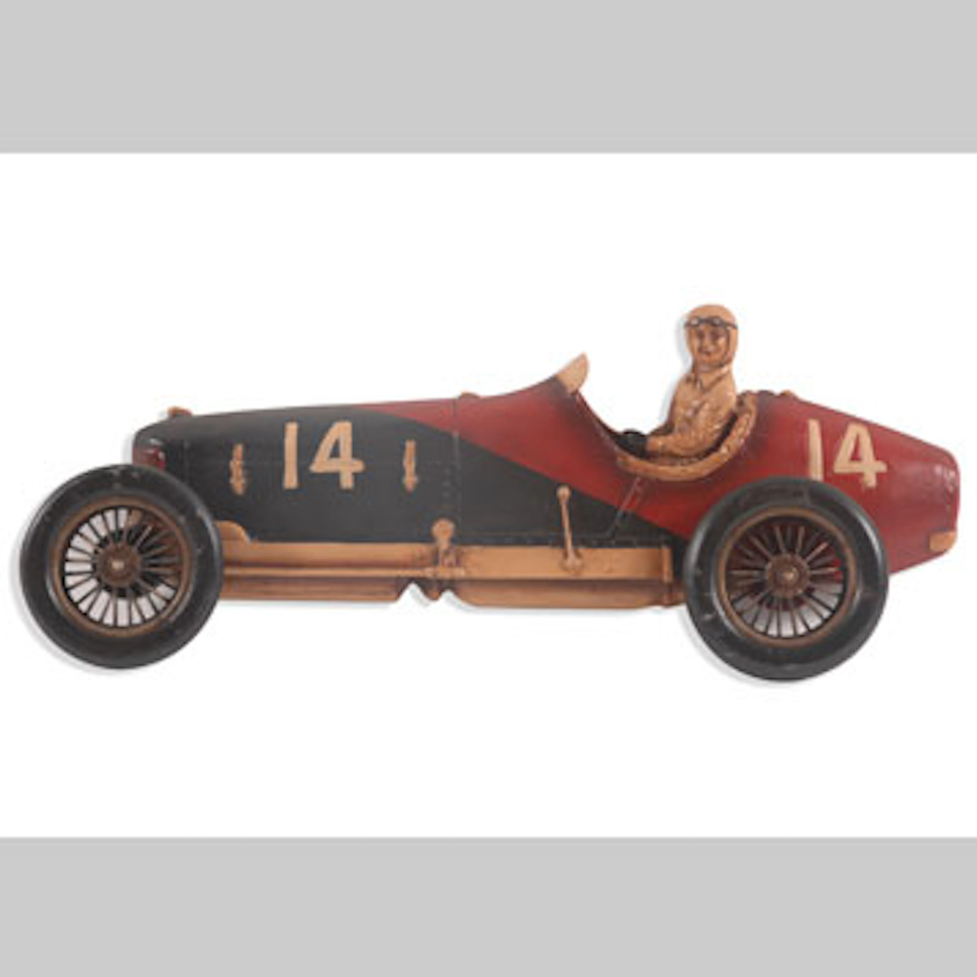RACE CAR SCULPTURE