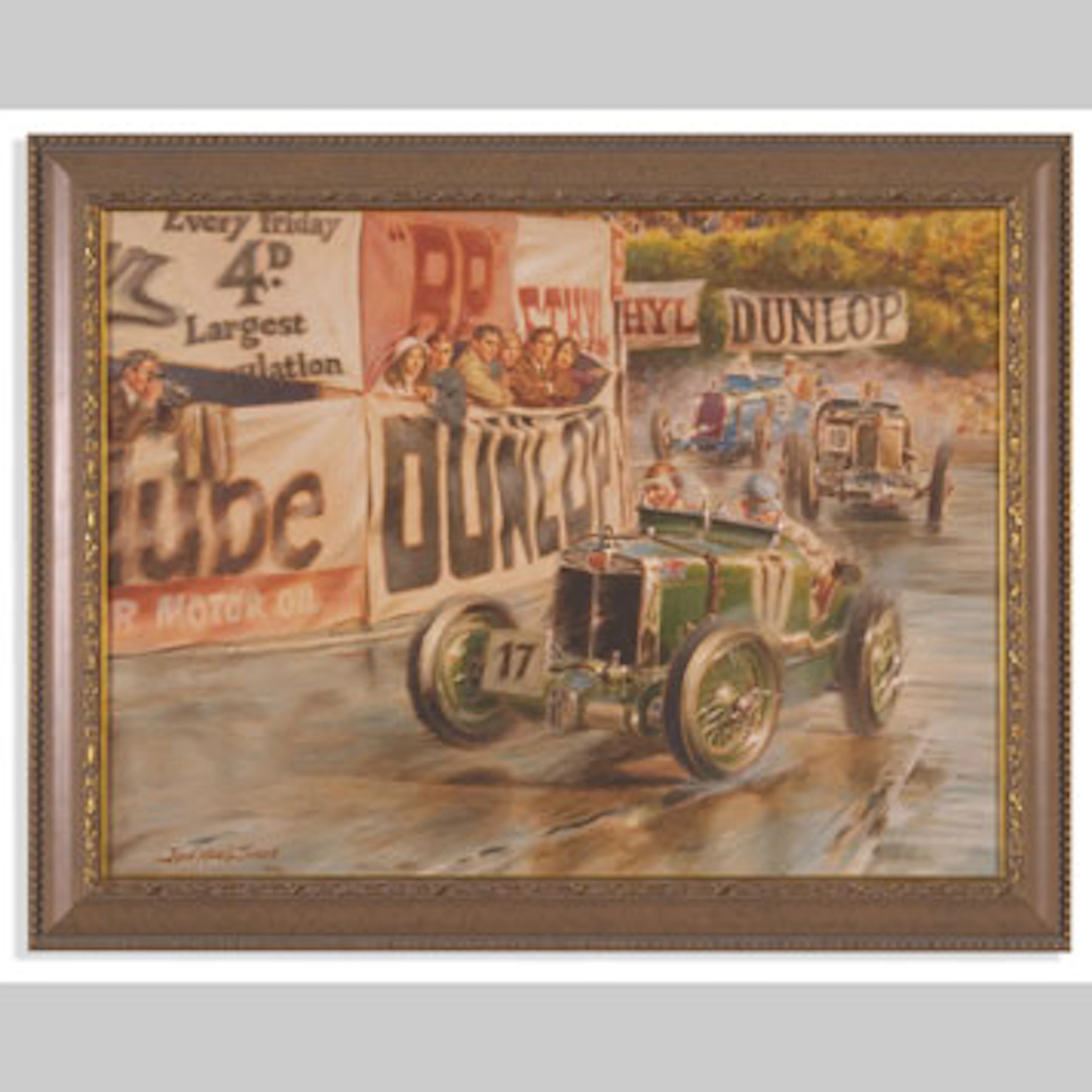 FRAMED MG PAINTING
