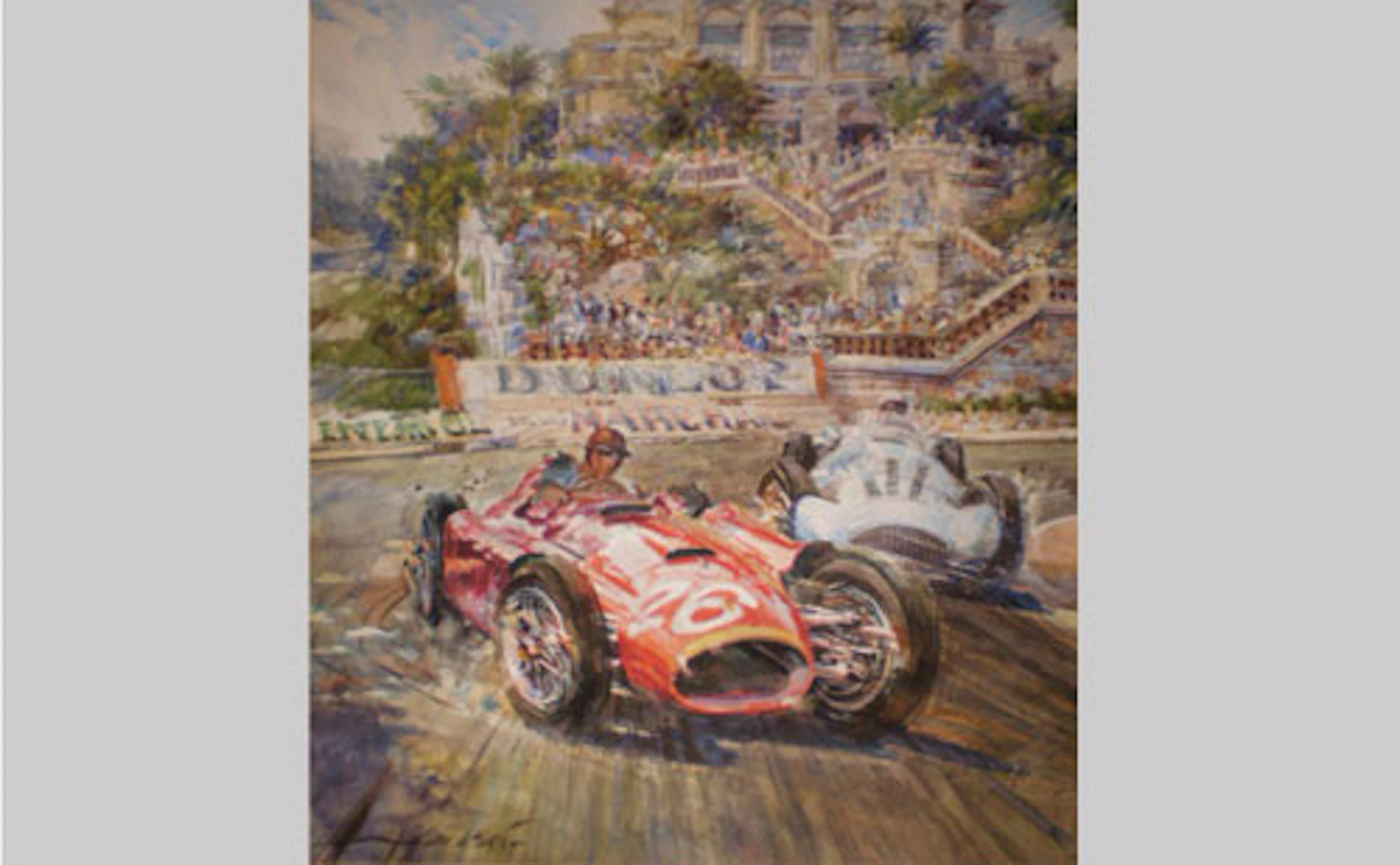 Alfredo de la María Original Watercolor Painting