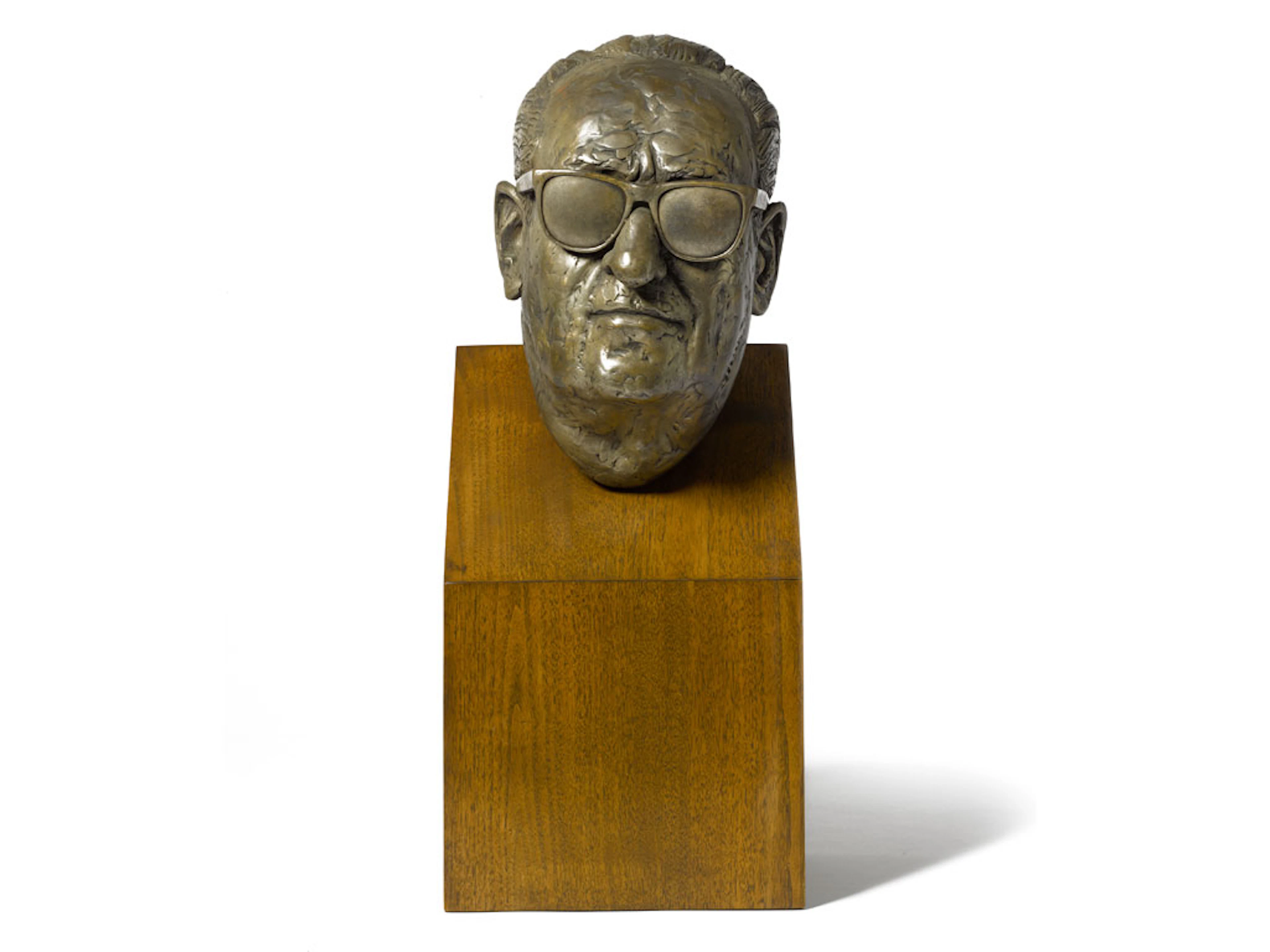 Enzo Ferrari by Larry Braun, 1989