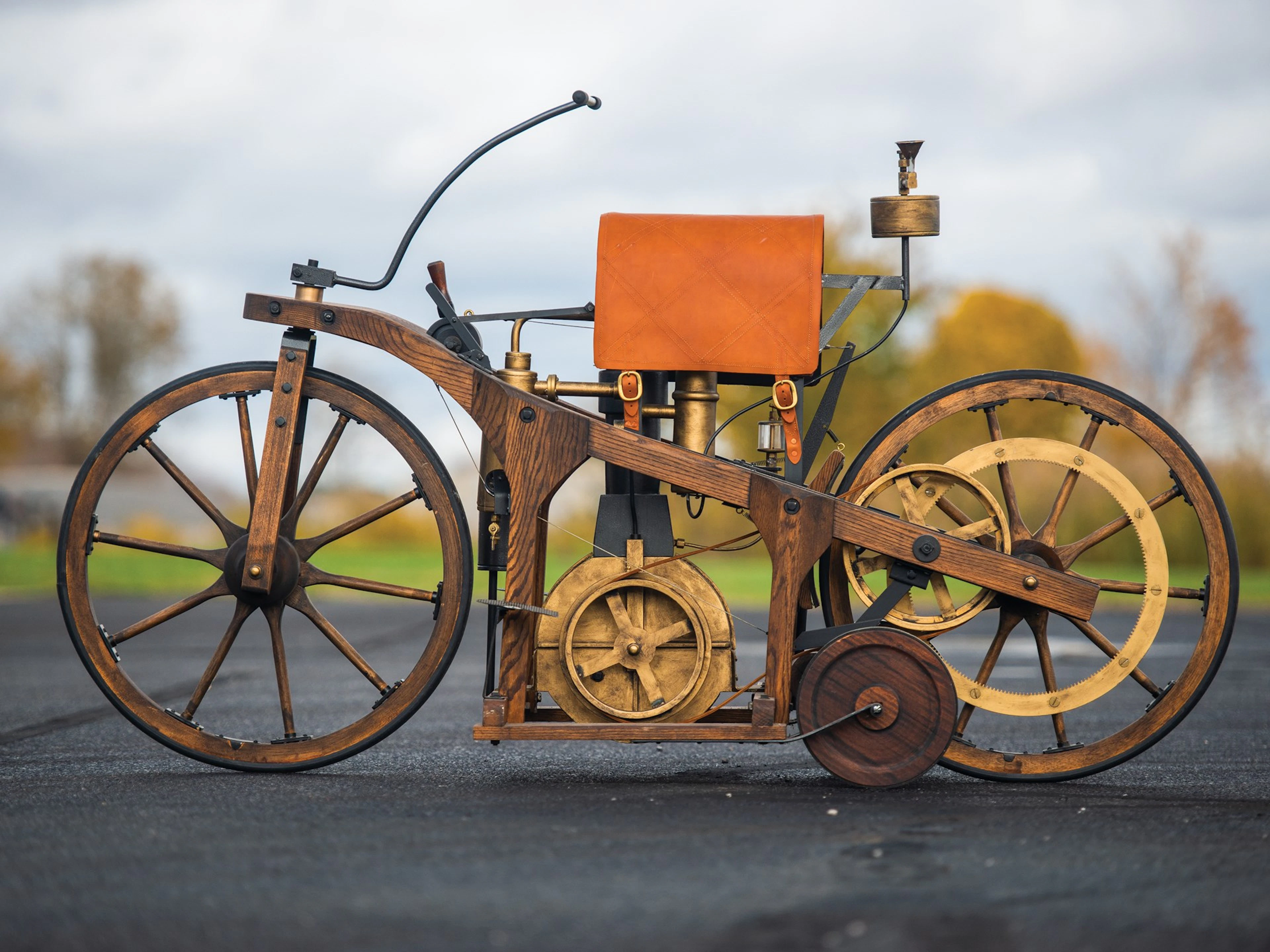 1885 Daimler Reitwagen Static Recreation