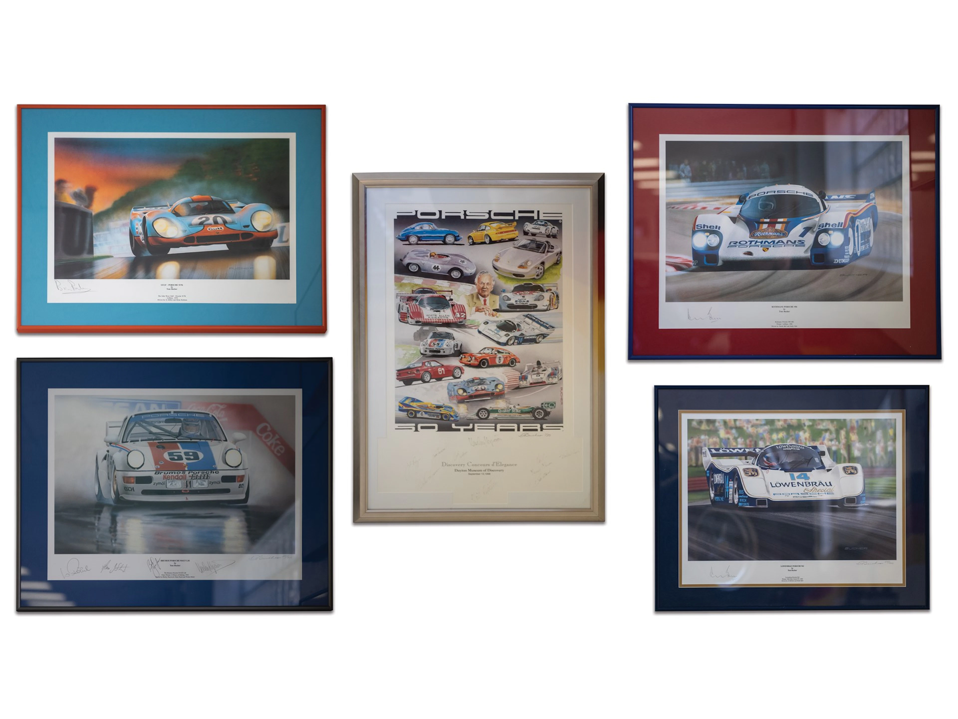 Porsche Racing Prints by Tom Bucher