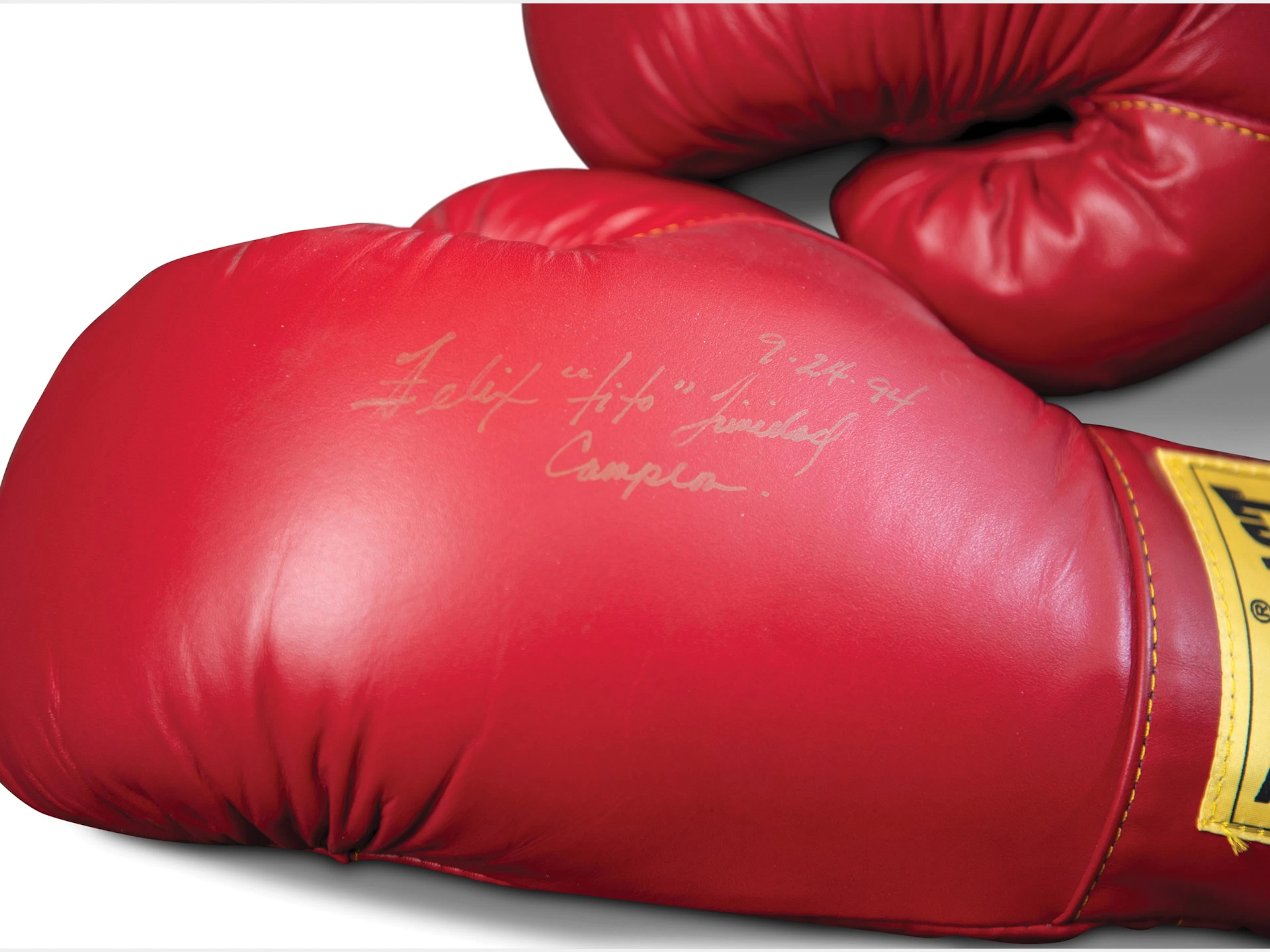 Félix "Tito" Trinidad Autographed Boxing Gloves