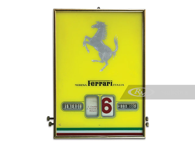 Ferrari Perpetual Calendar, ca. 1950s