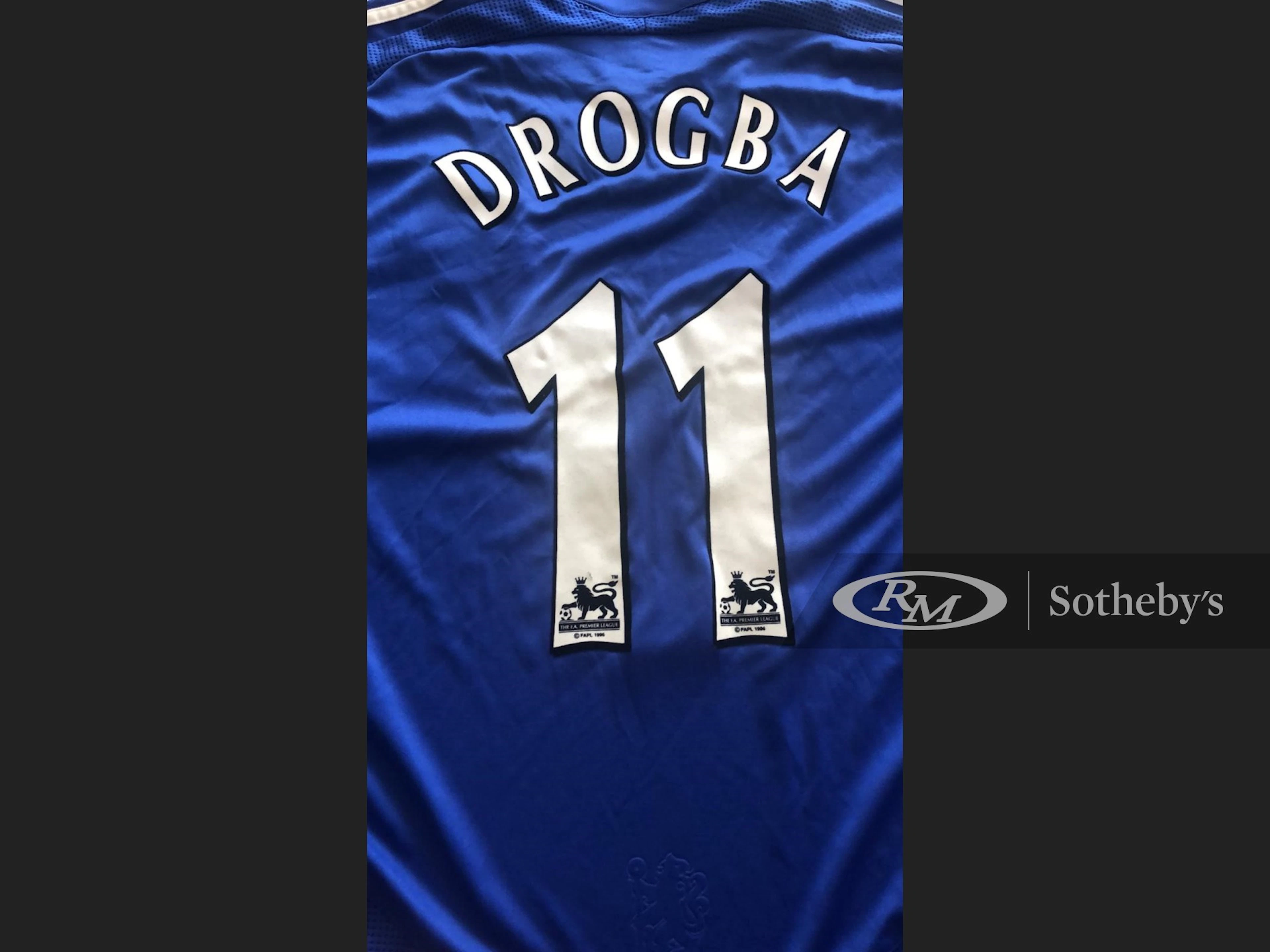 Didier Drogba Signed Football Jersey
