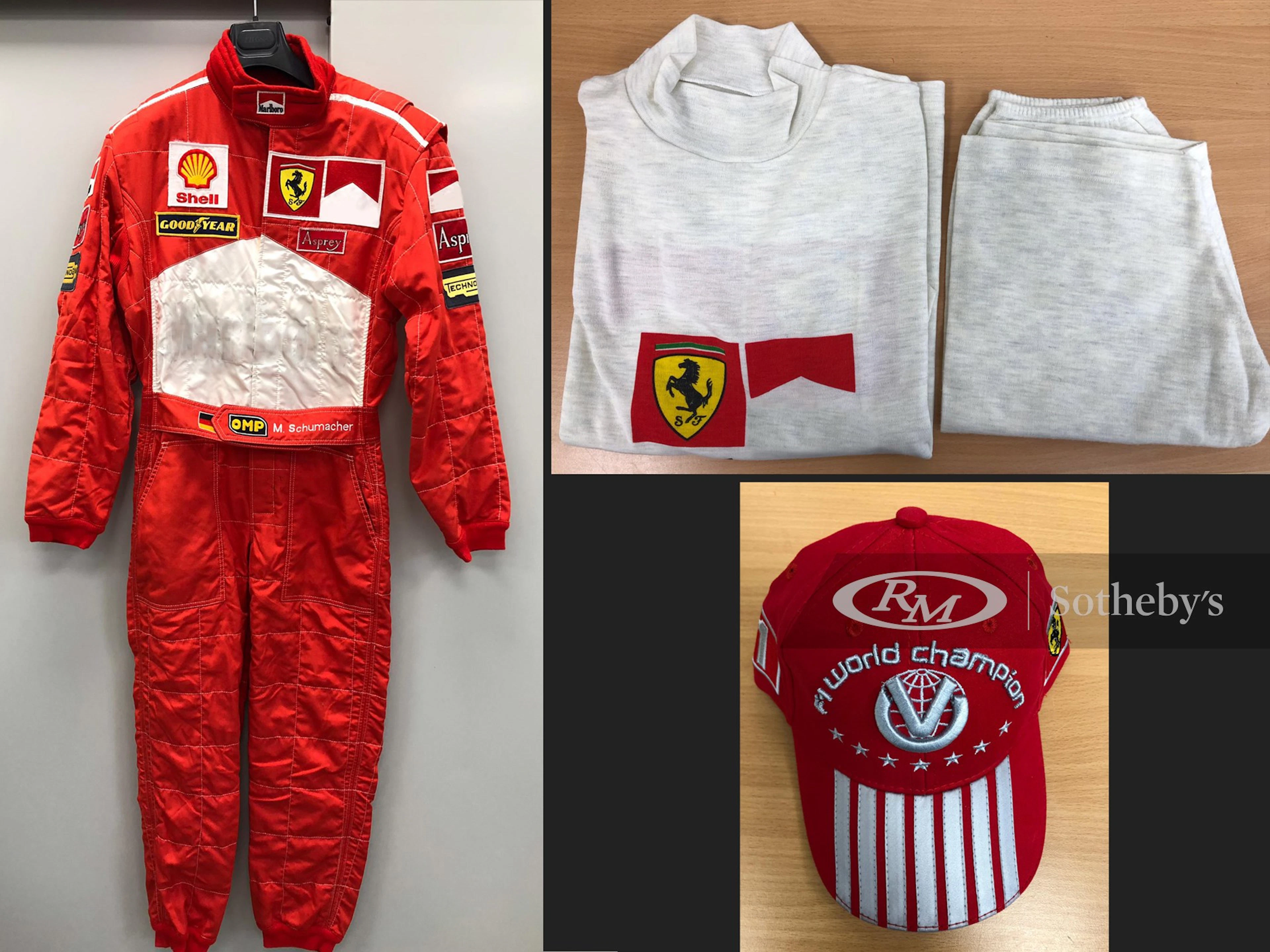 Michael Schumacher Formula 1 Memorabilia
