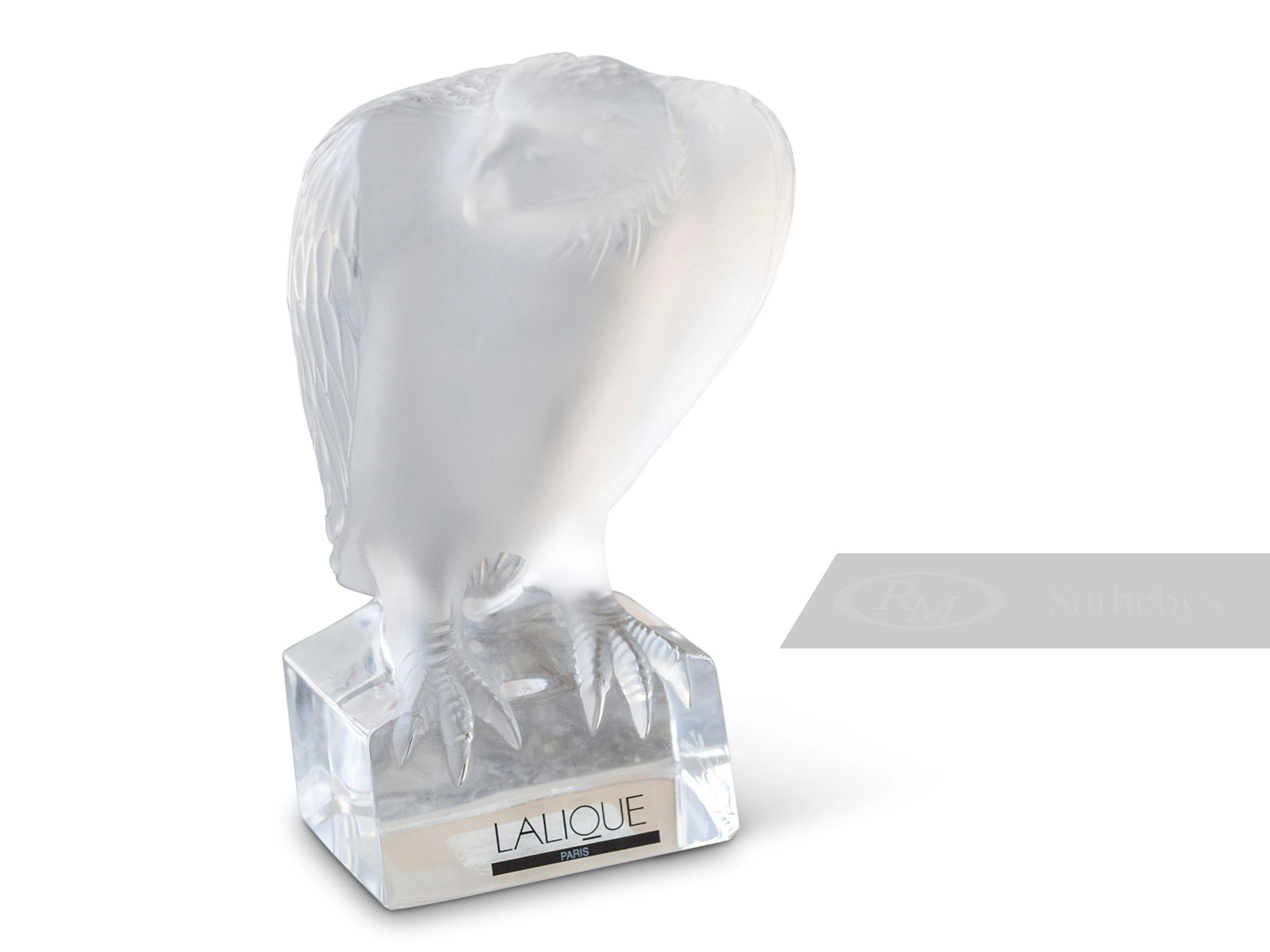 Modern Lalique Eagle Paper Weight
