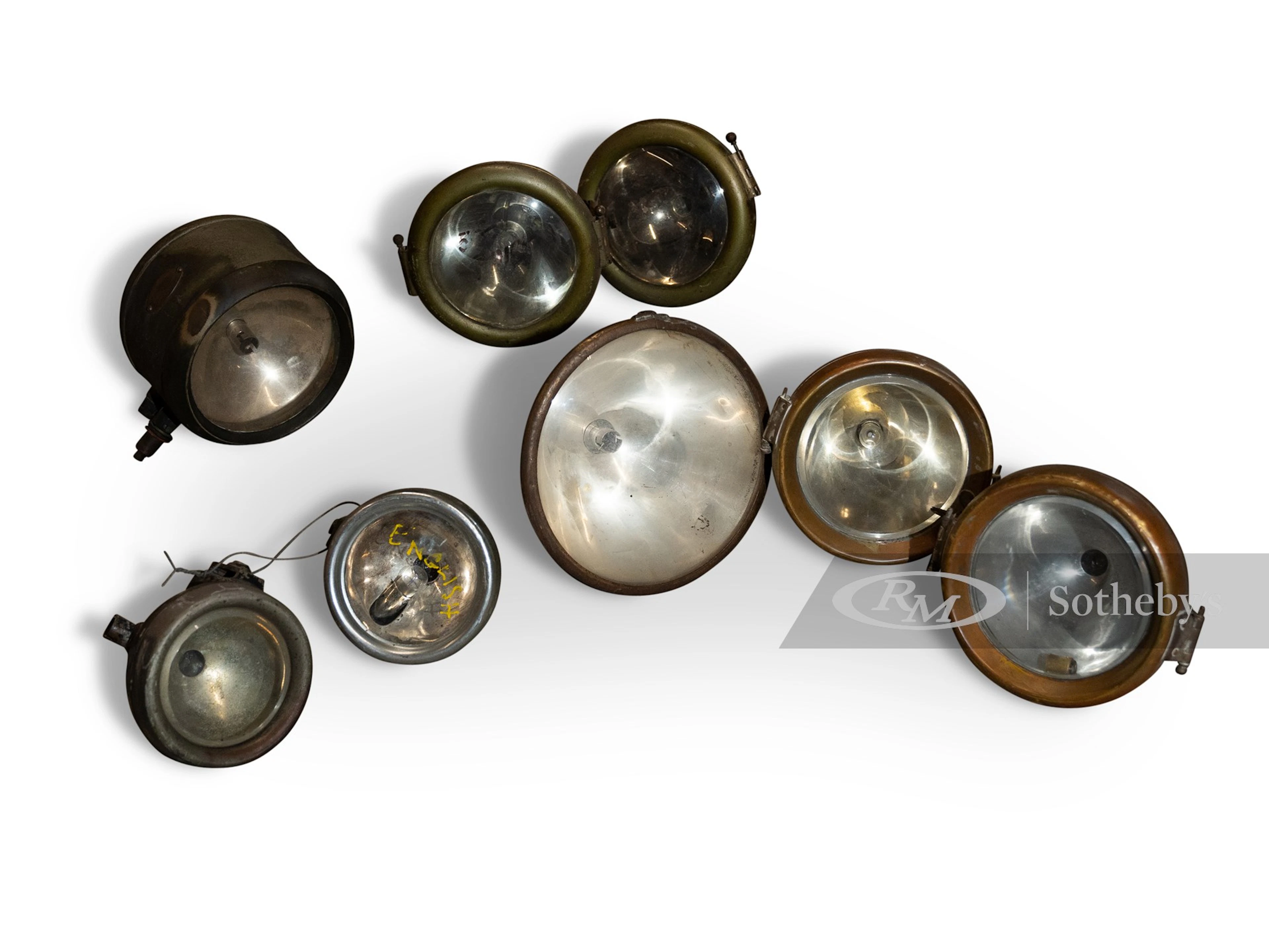 Selection of Small Vintage Automotive Lamps