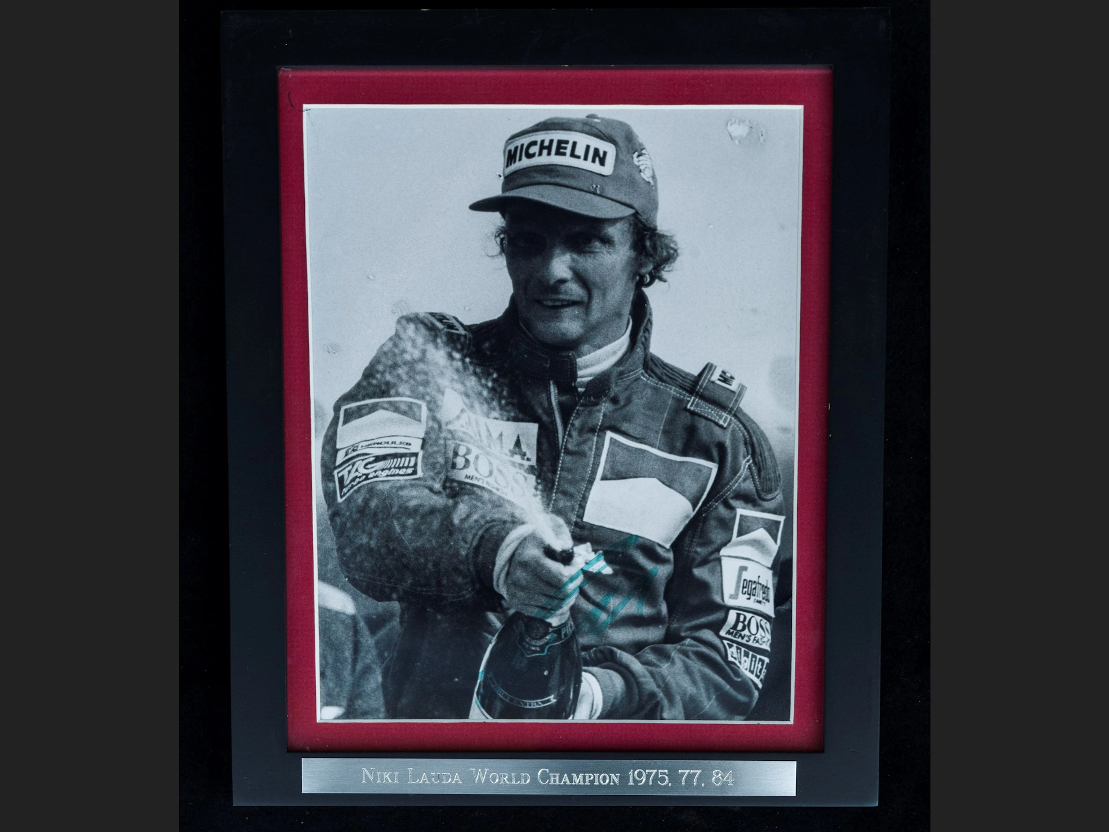 Niki Lauda Signed Photograph