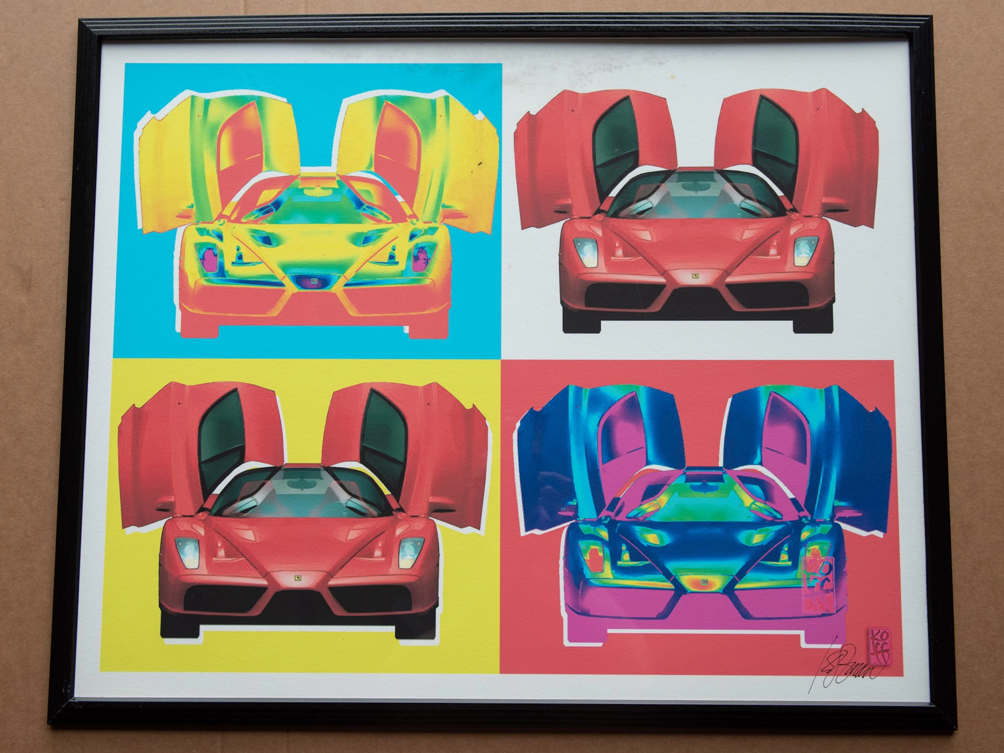 Four Contemporary Art Pieces