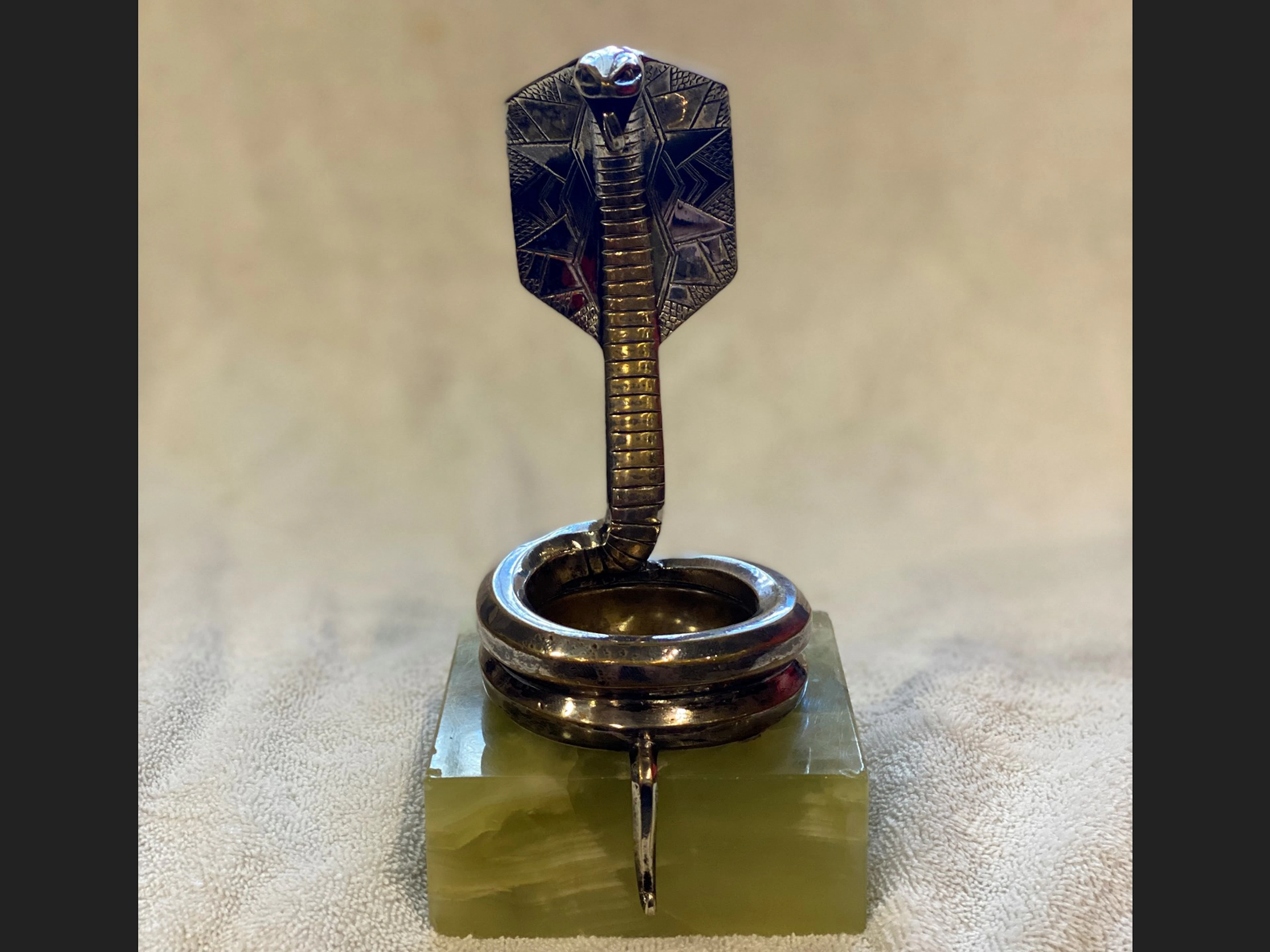 Cobra Pocket Watch Holder by Rischmann, ca. 1920s