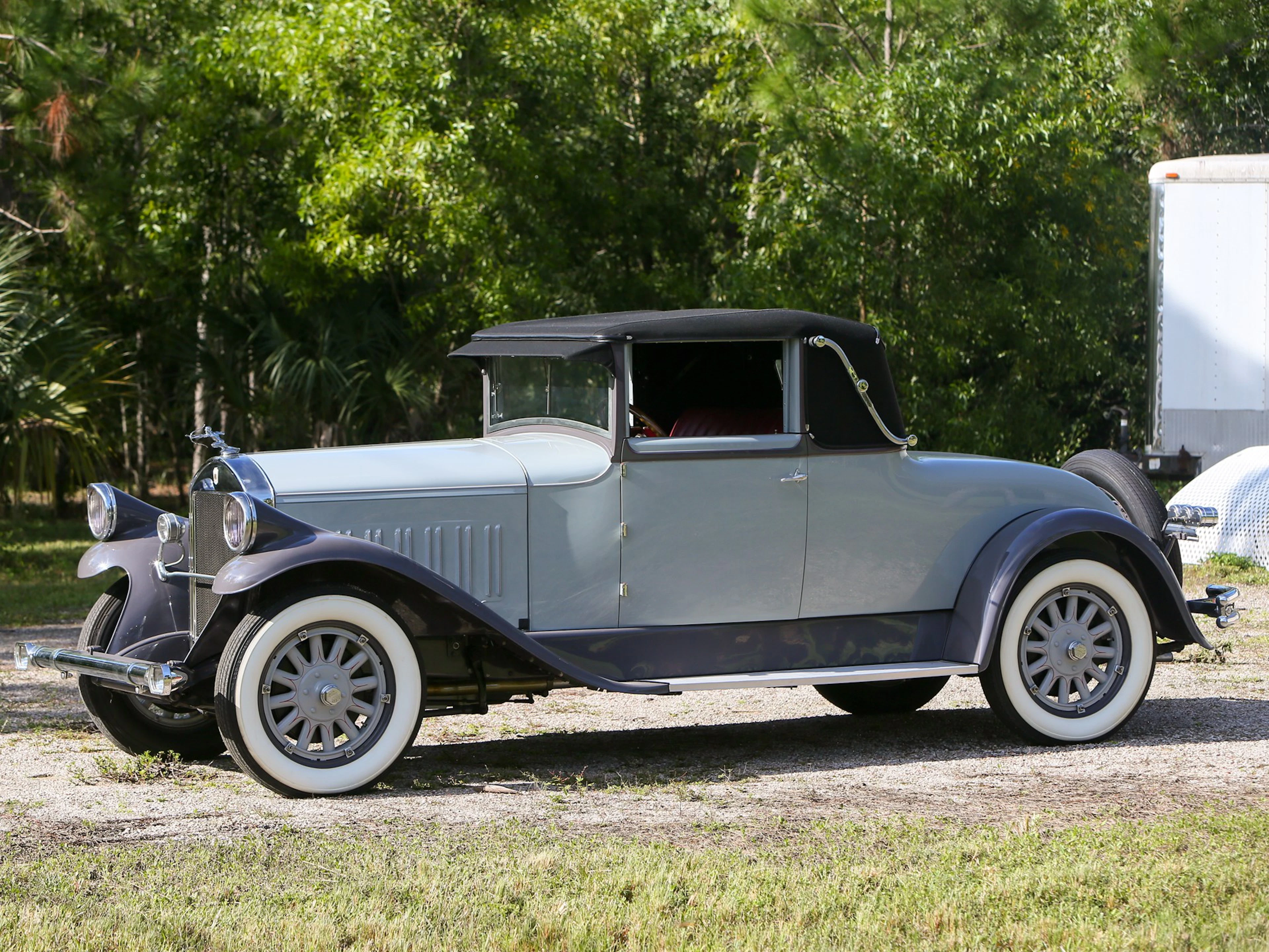 1928 Pierce-Arrow Model 81 Rumble Seat Convertible Coupe