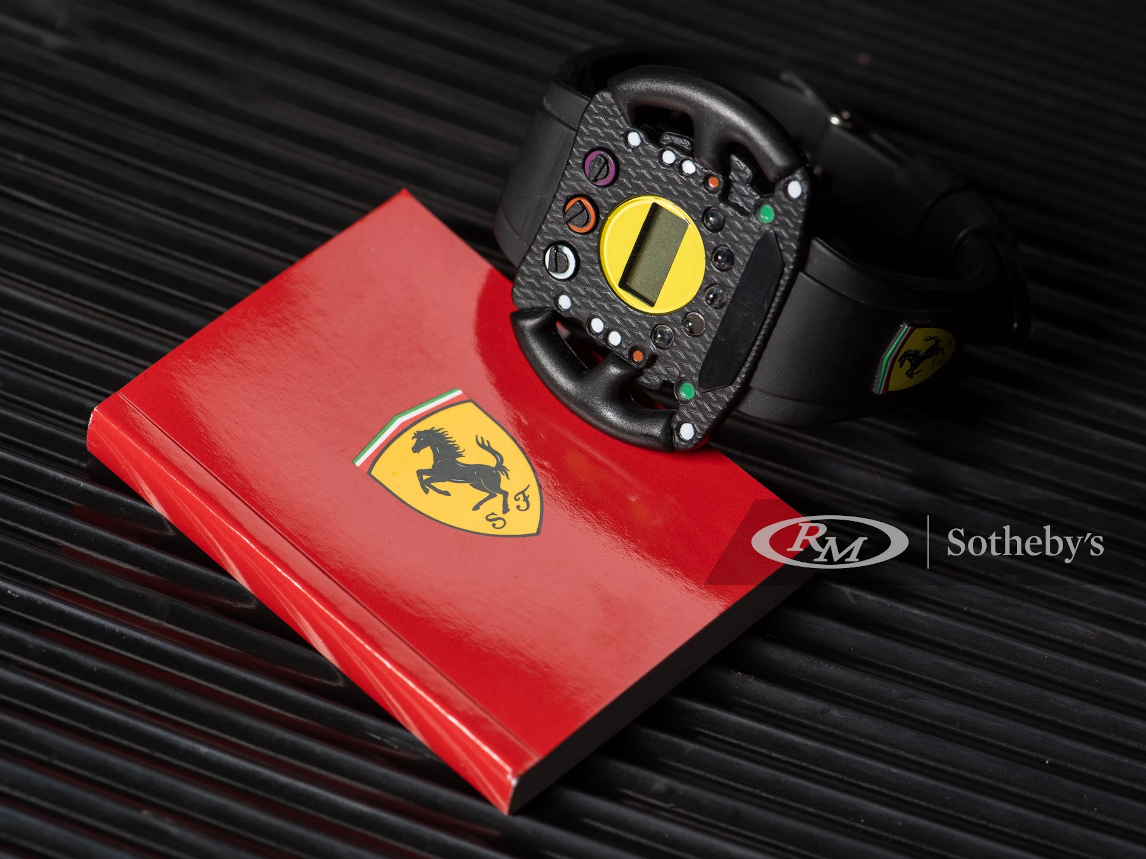 Ferrari Formula 1 Steering Wheel Wristwatch by Movado Group, 2018