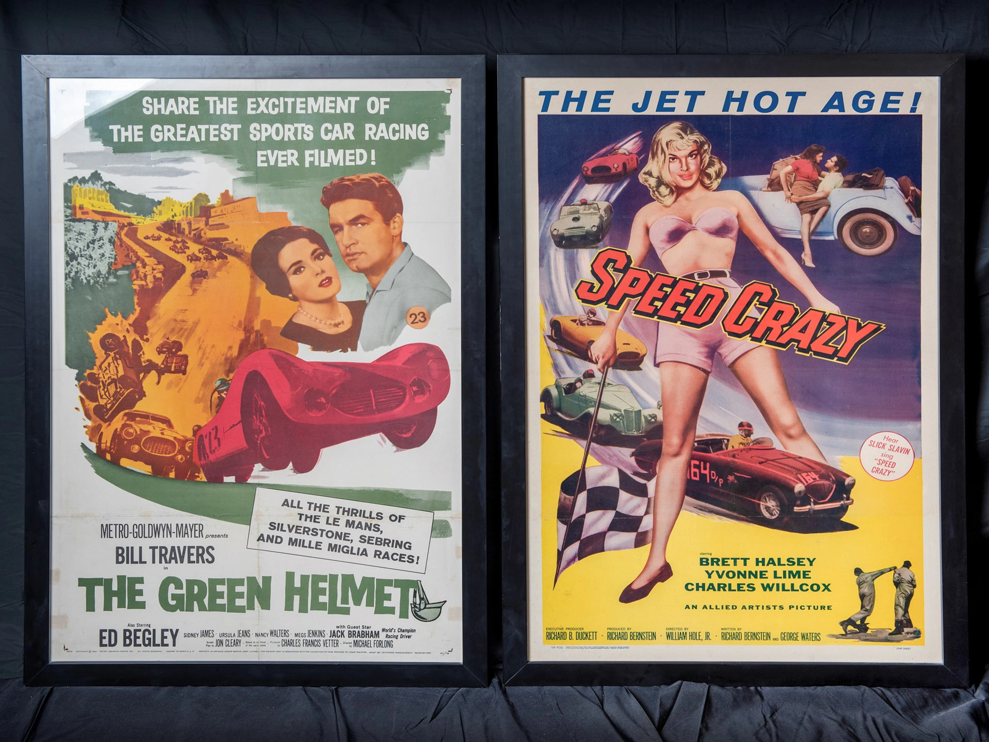 Pair of Vintage Movie Posters