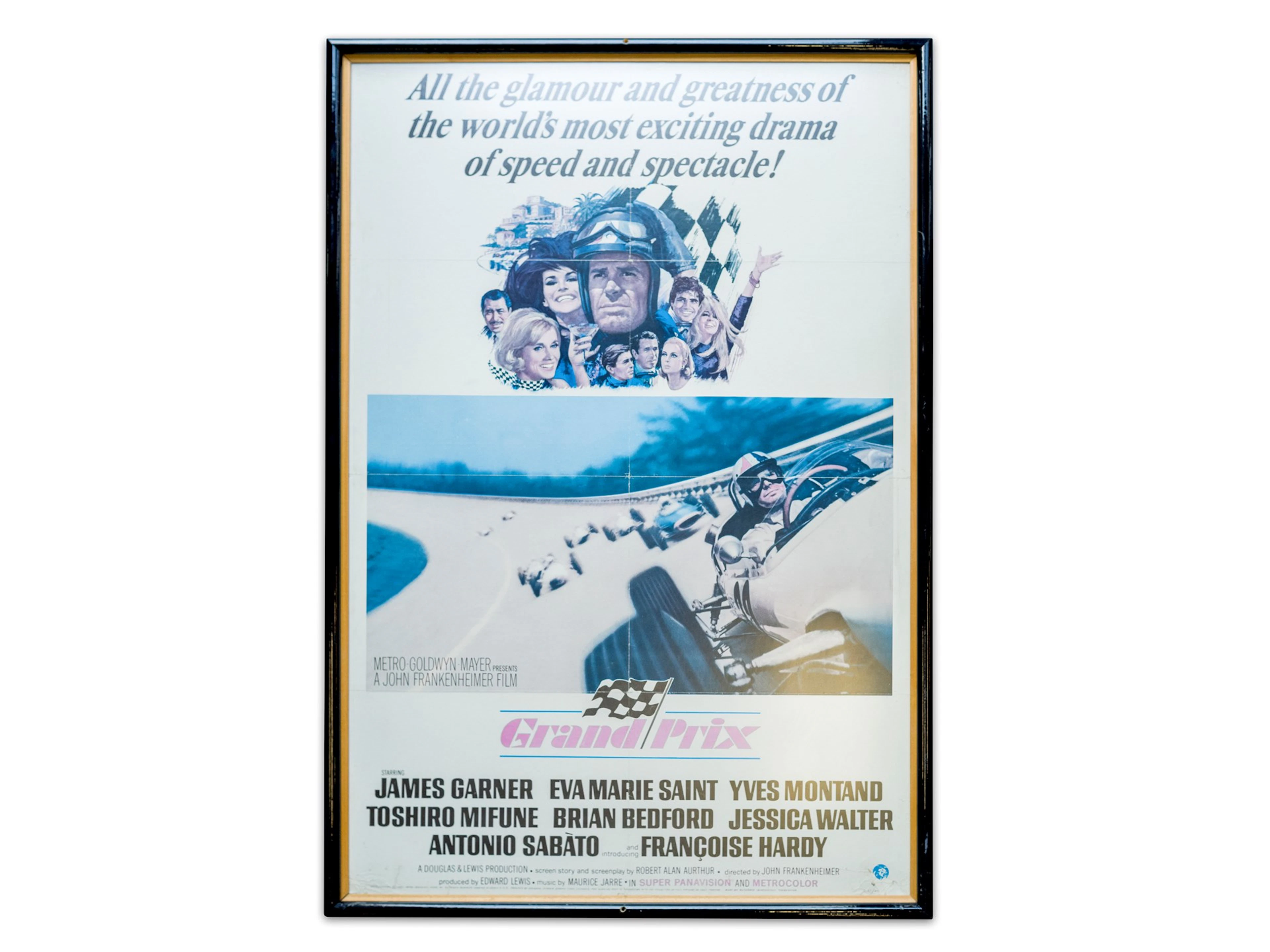 Grand Prix Framed Movie Poster