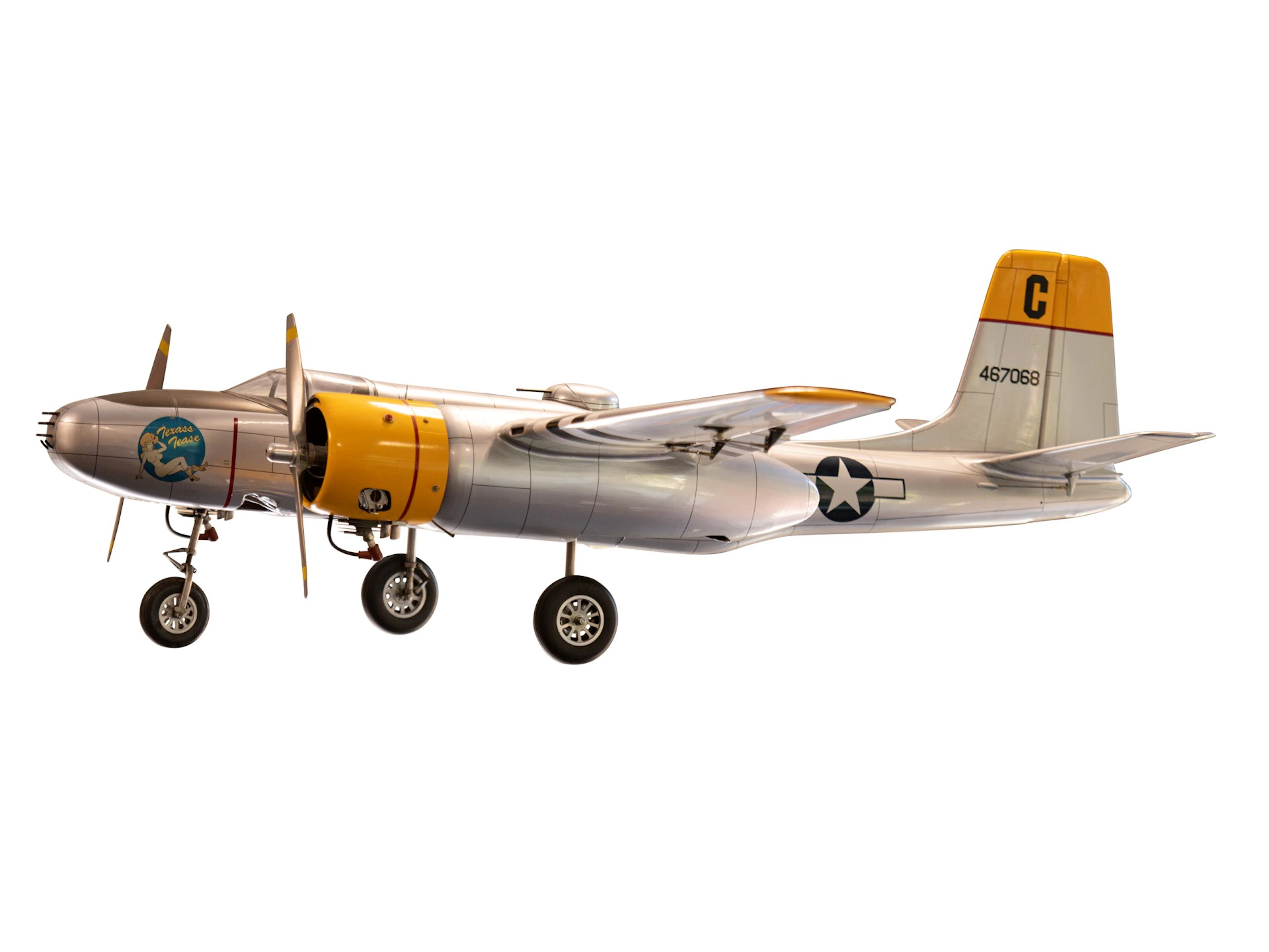 USAAF Douglas A-26 Invader "Texas Tease" Model Airplane