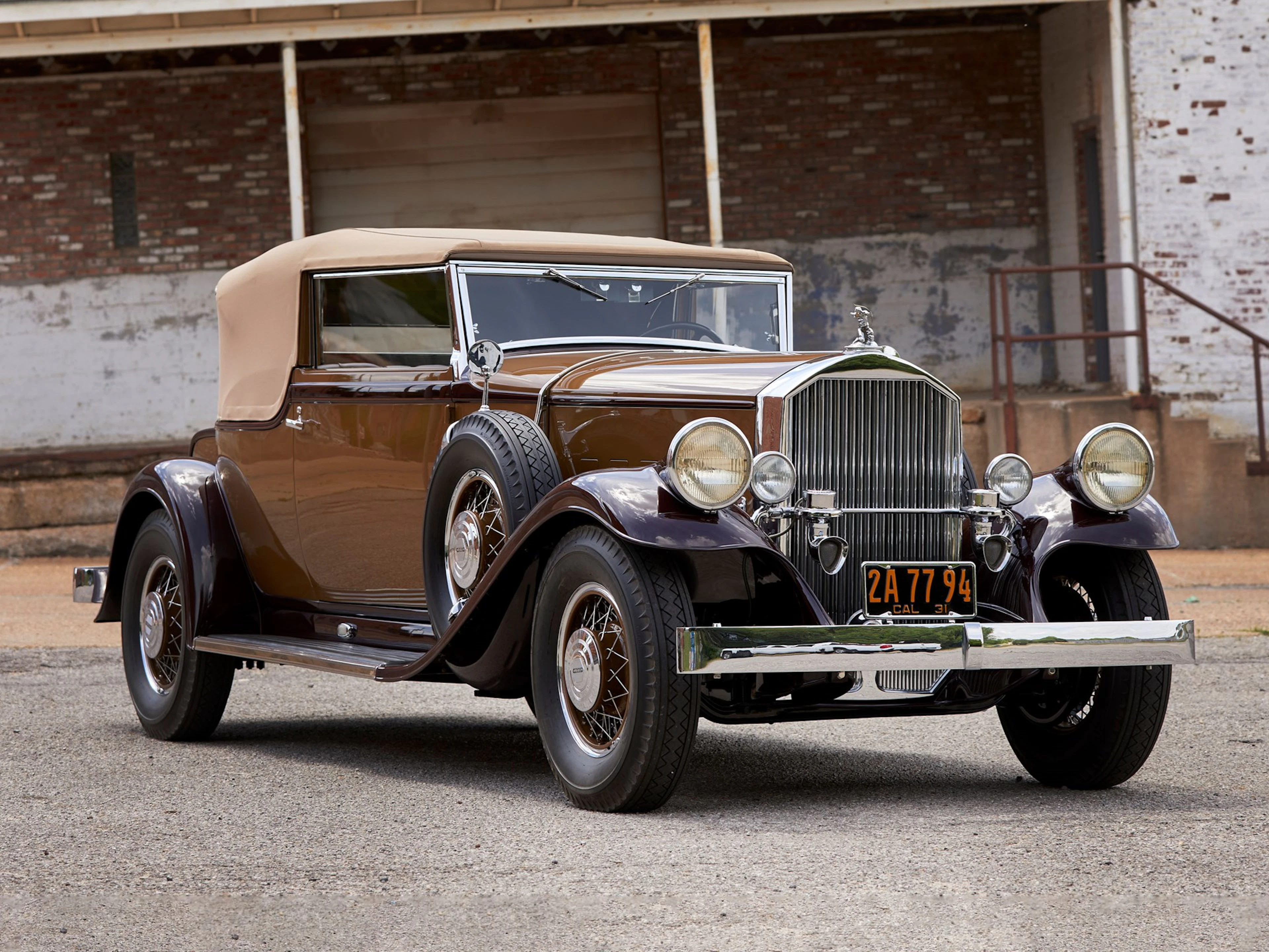 1931 Pierce-Arrow Model 41 Convertible Victoria by LeBaron
