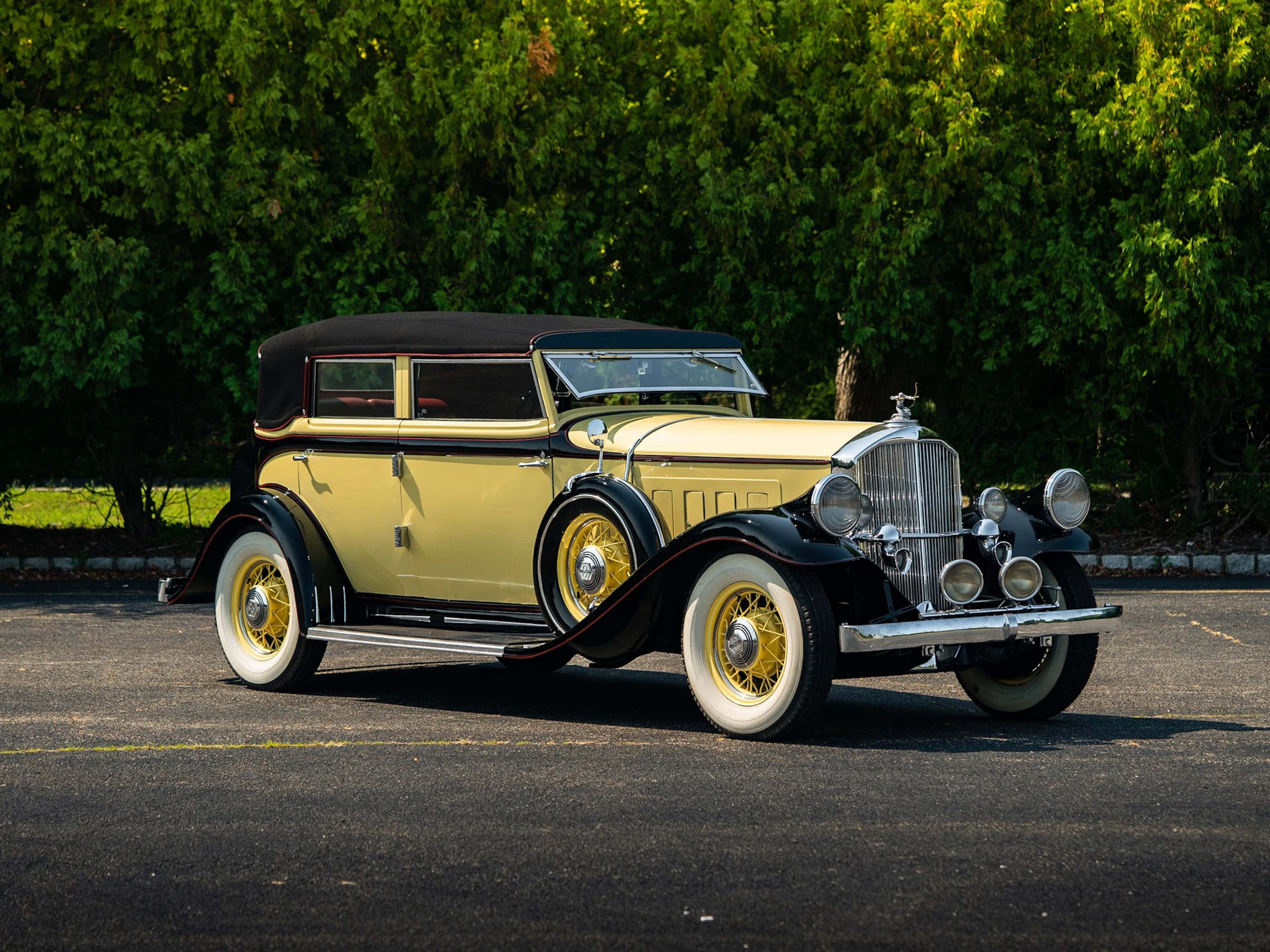 1932 Pierce-Arrow Model 54 Convertible Sedan by LeBaron
