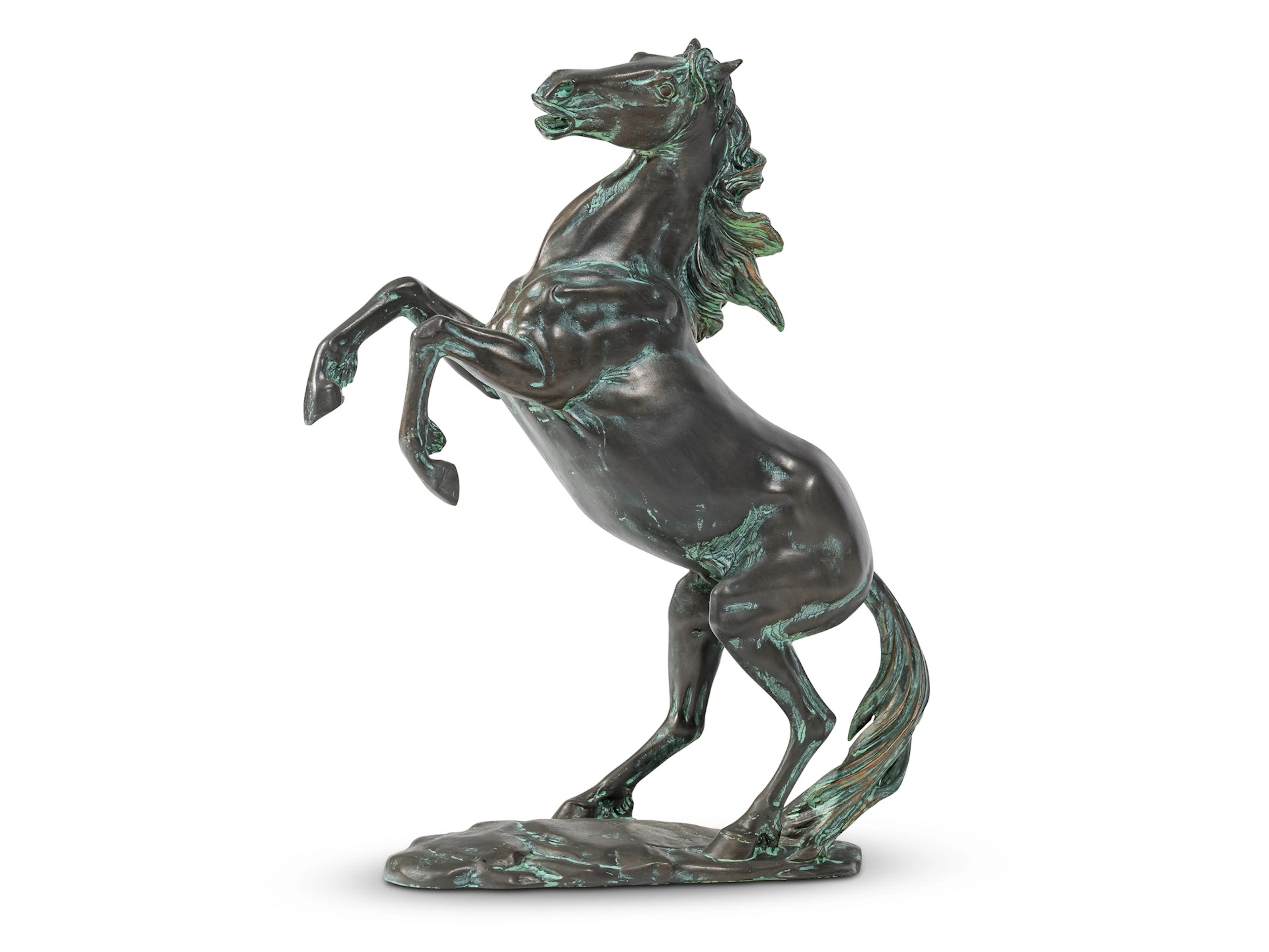 Cavallino Metallic-Look Resin Sculpture