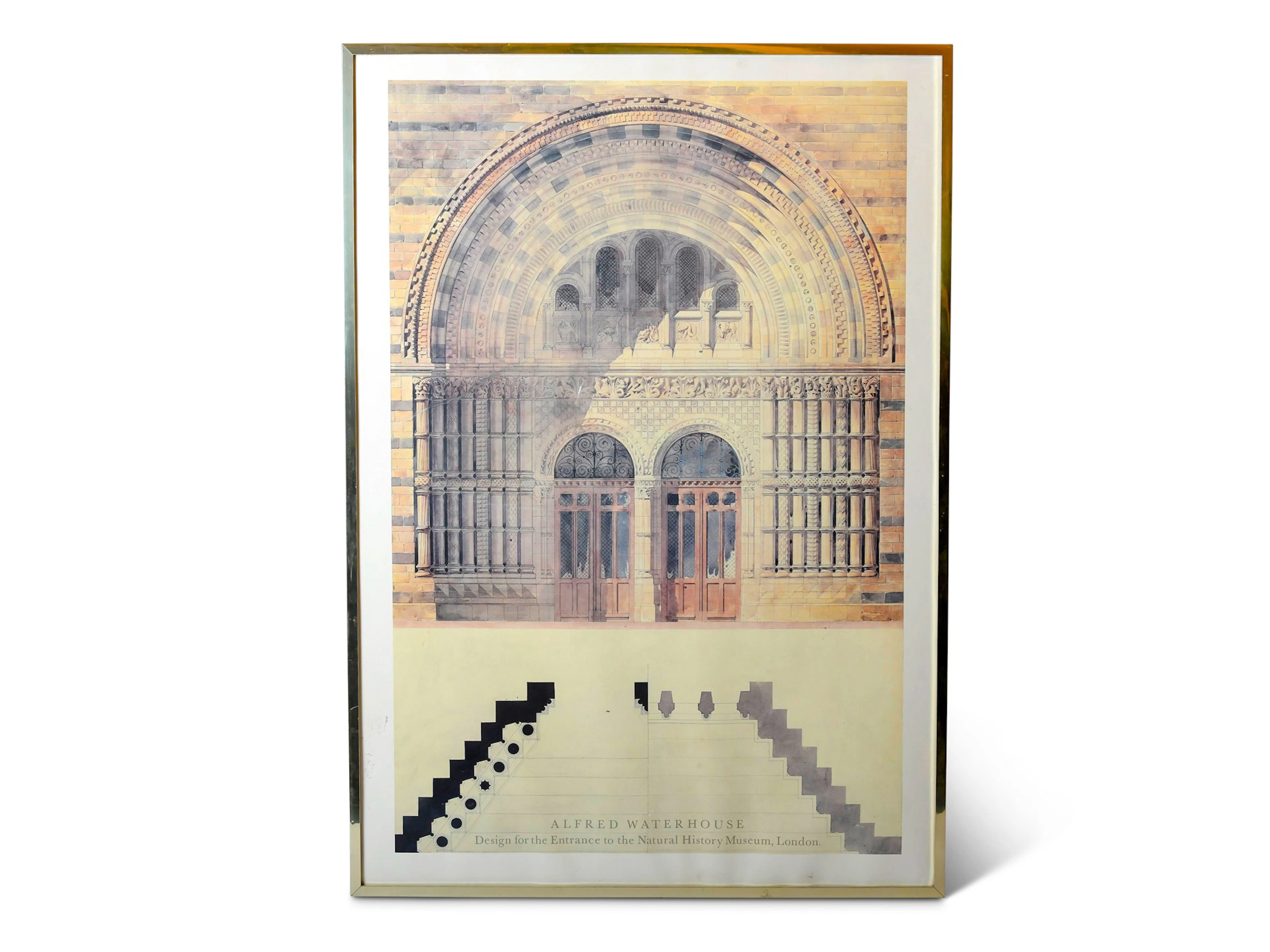Design for the Entrance to the Natural History Museum Print §