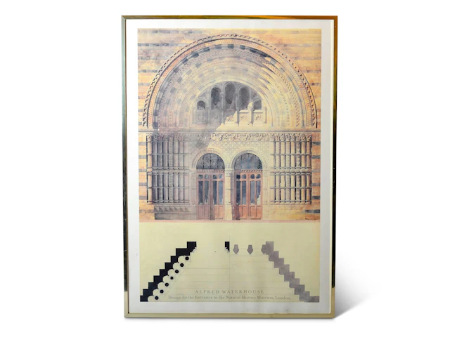 Design for the Entrance to the Natural History Museum Print §