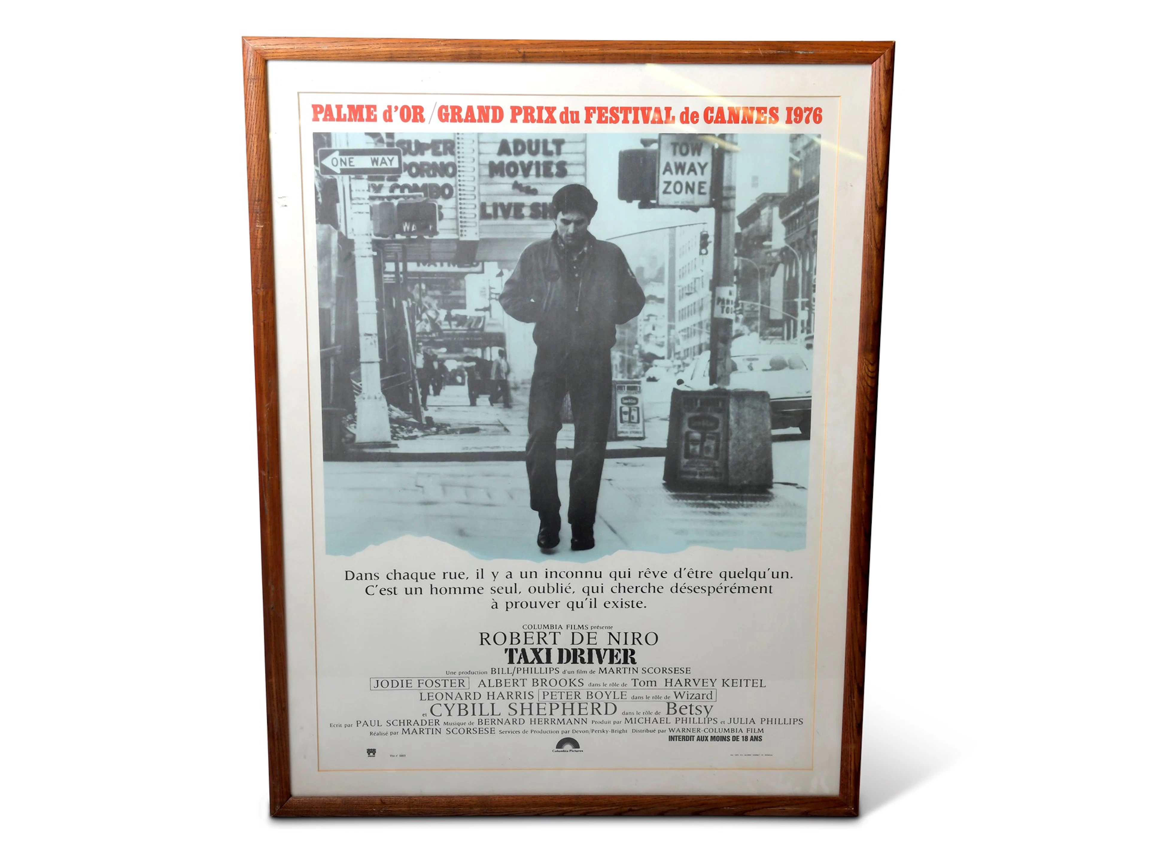 Taxi Driver Film Poster §