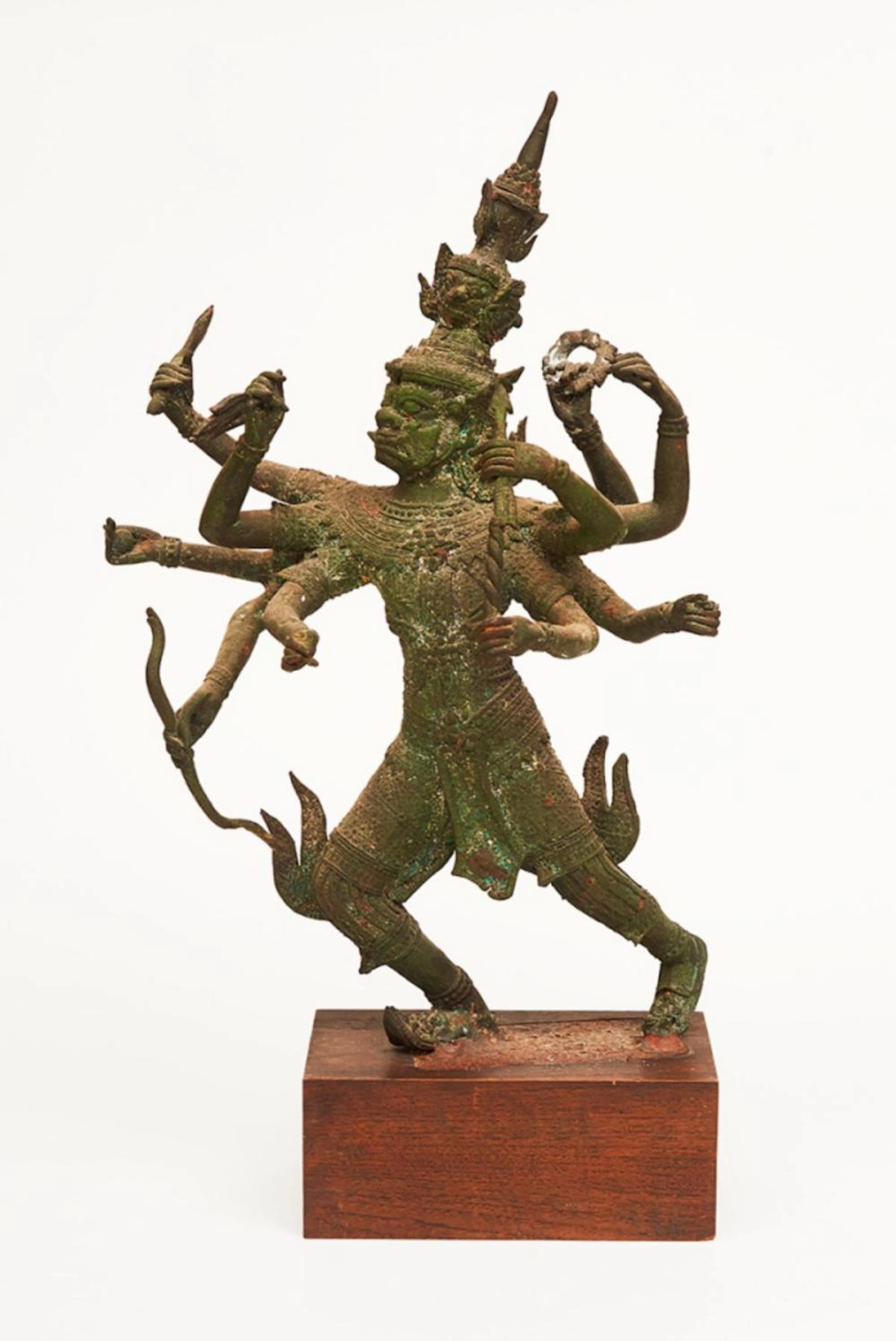 Thai Bronze Figure of a Ramakien Demon
