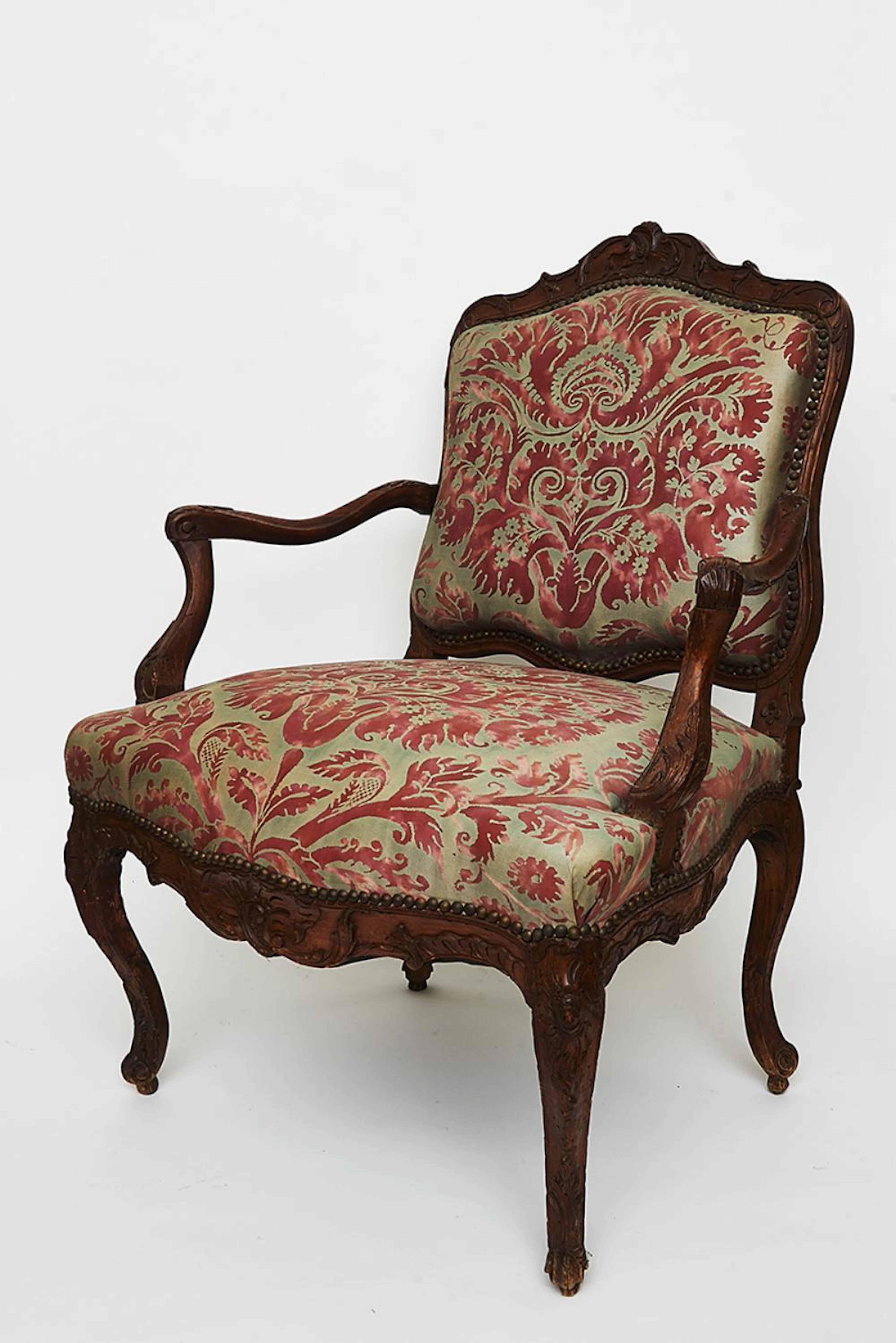 Pair of Louis XV Fauteuils a la Reine