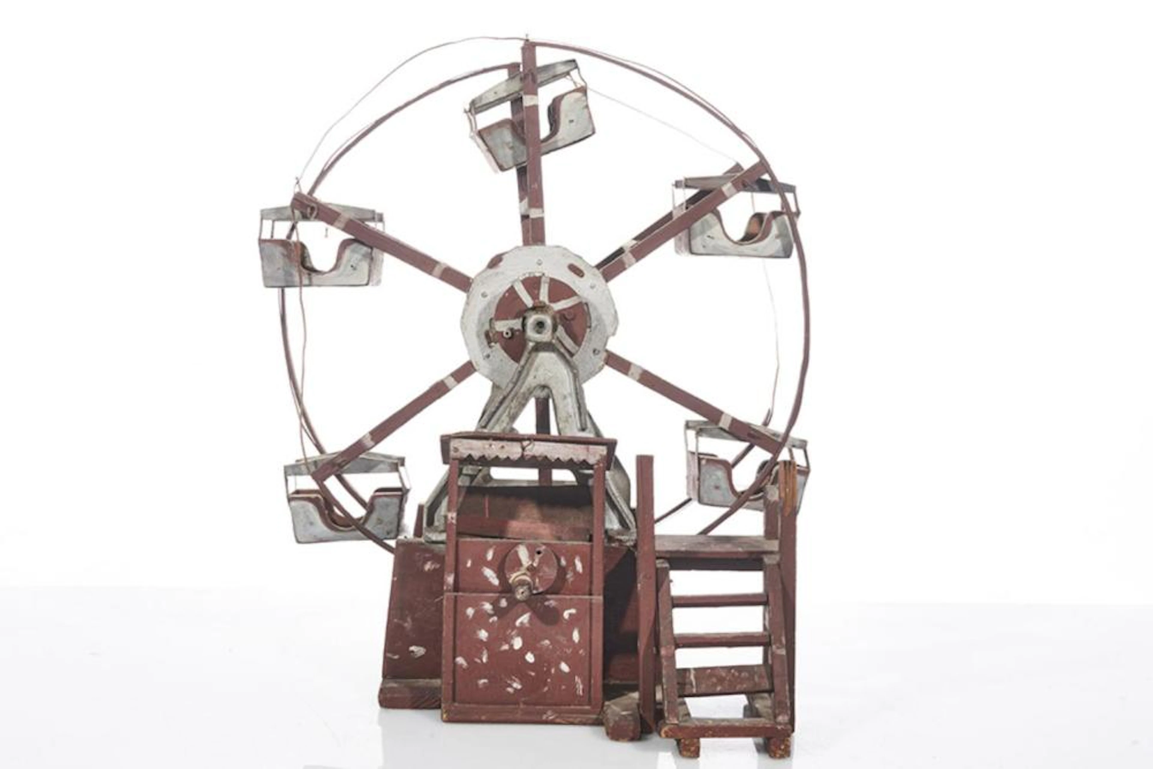 Handmade Child's Toy Ferris Wheel