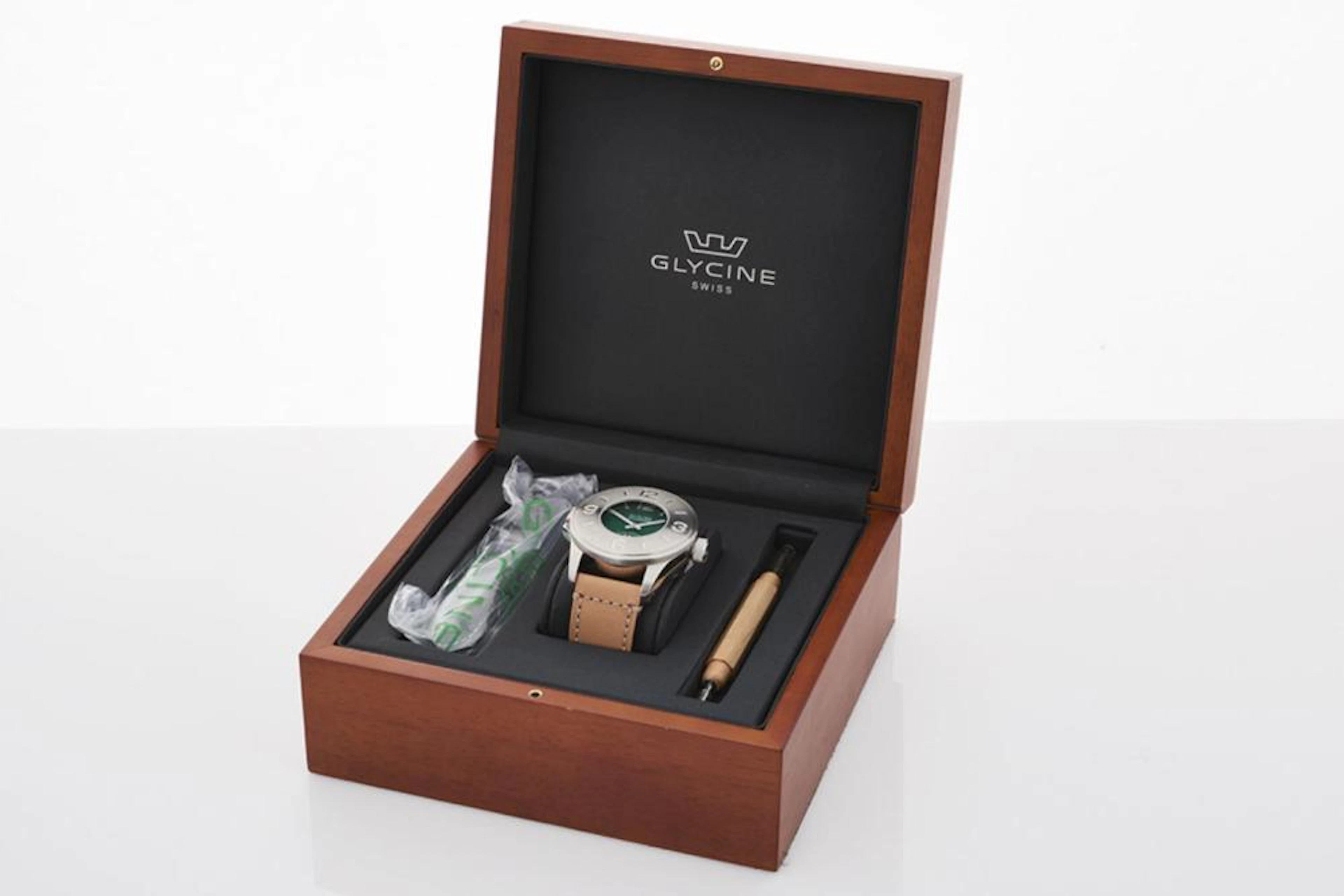 GLYCINE Half Hunter Gentleman's Watch, Limited Edition #4